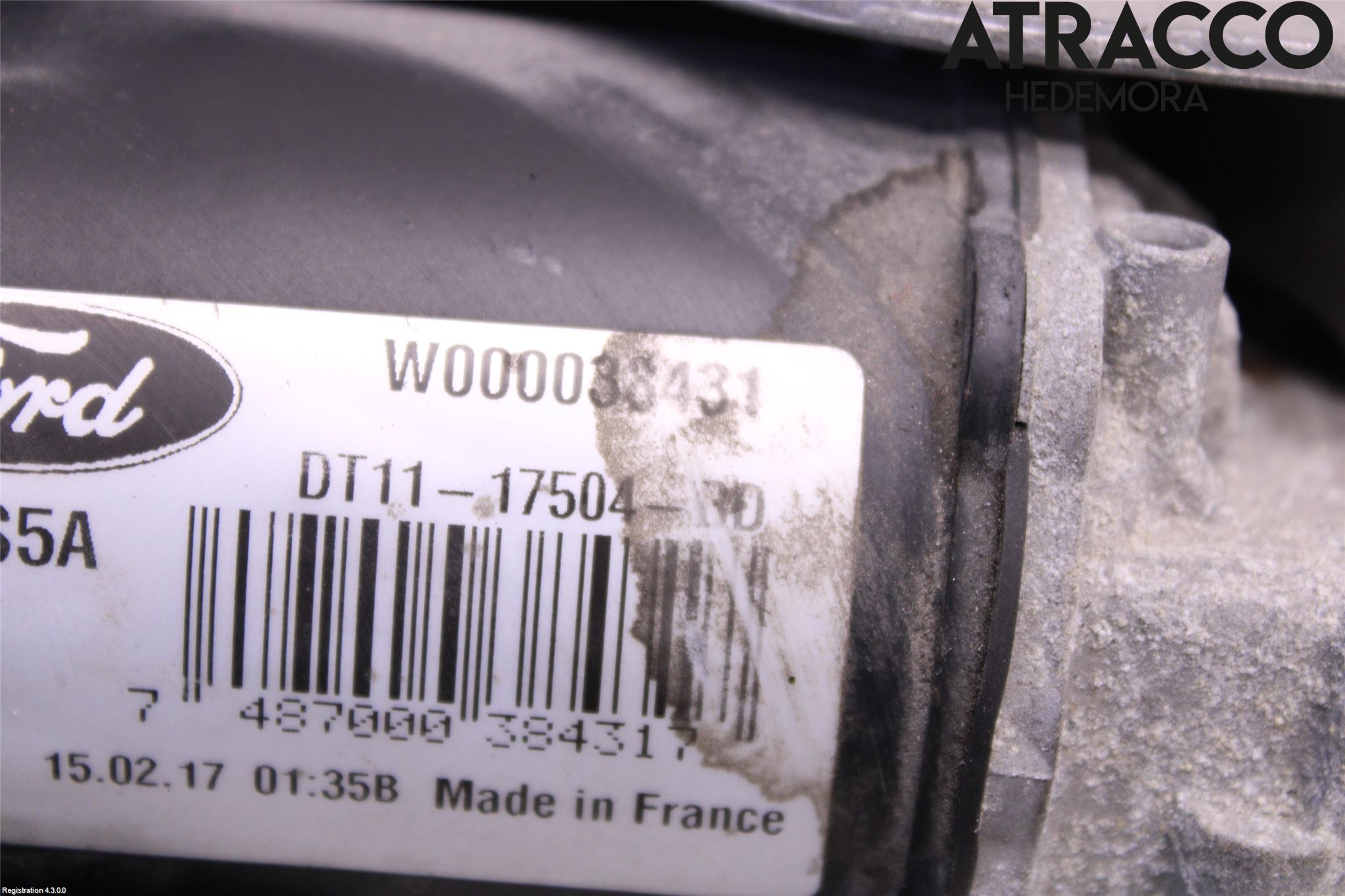 Ford TRANSIT/TOURNEO CONNECT 13-22 Viskermotor Frontrute