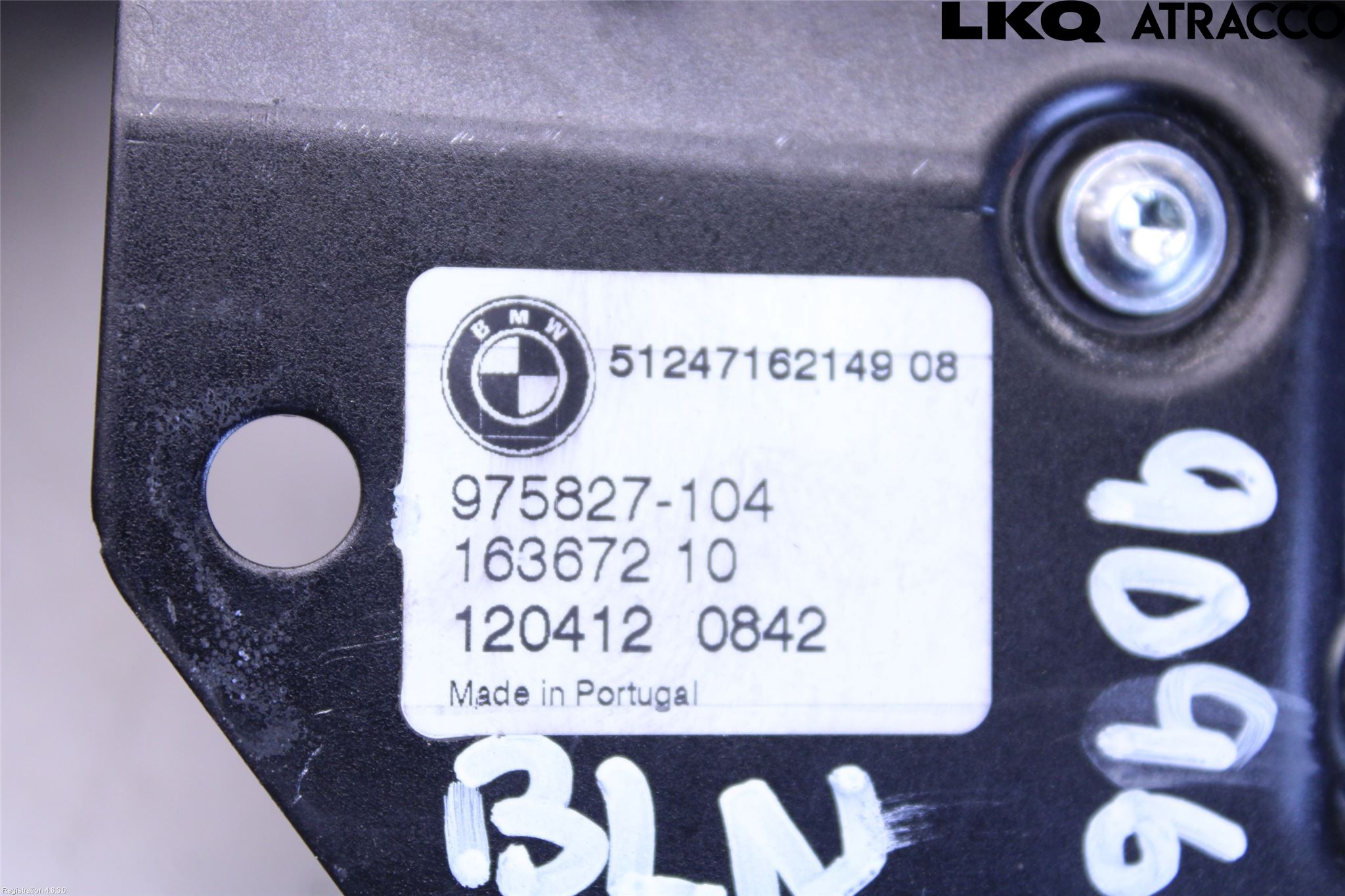 BMW X5 E70 07-13 Bakluke Handtak Indre