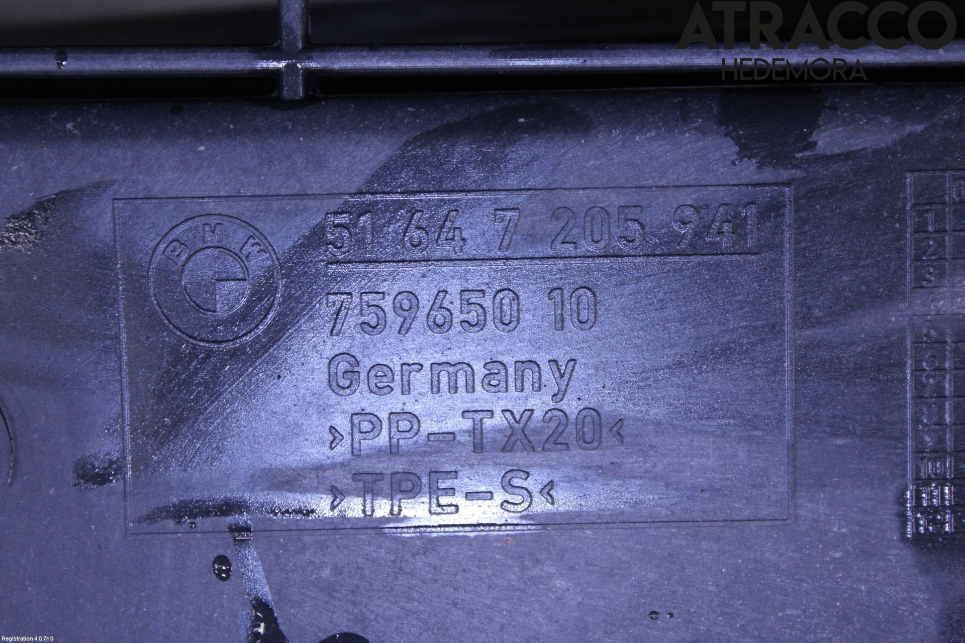 BMW X6 E71/E72   08-14 Luftstyring Front