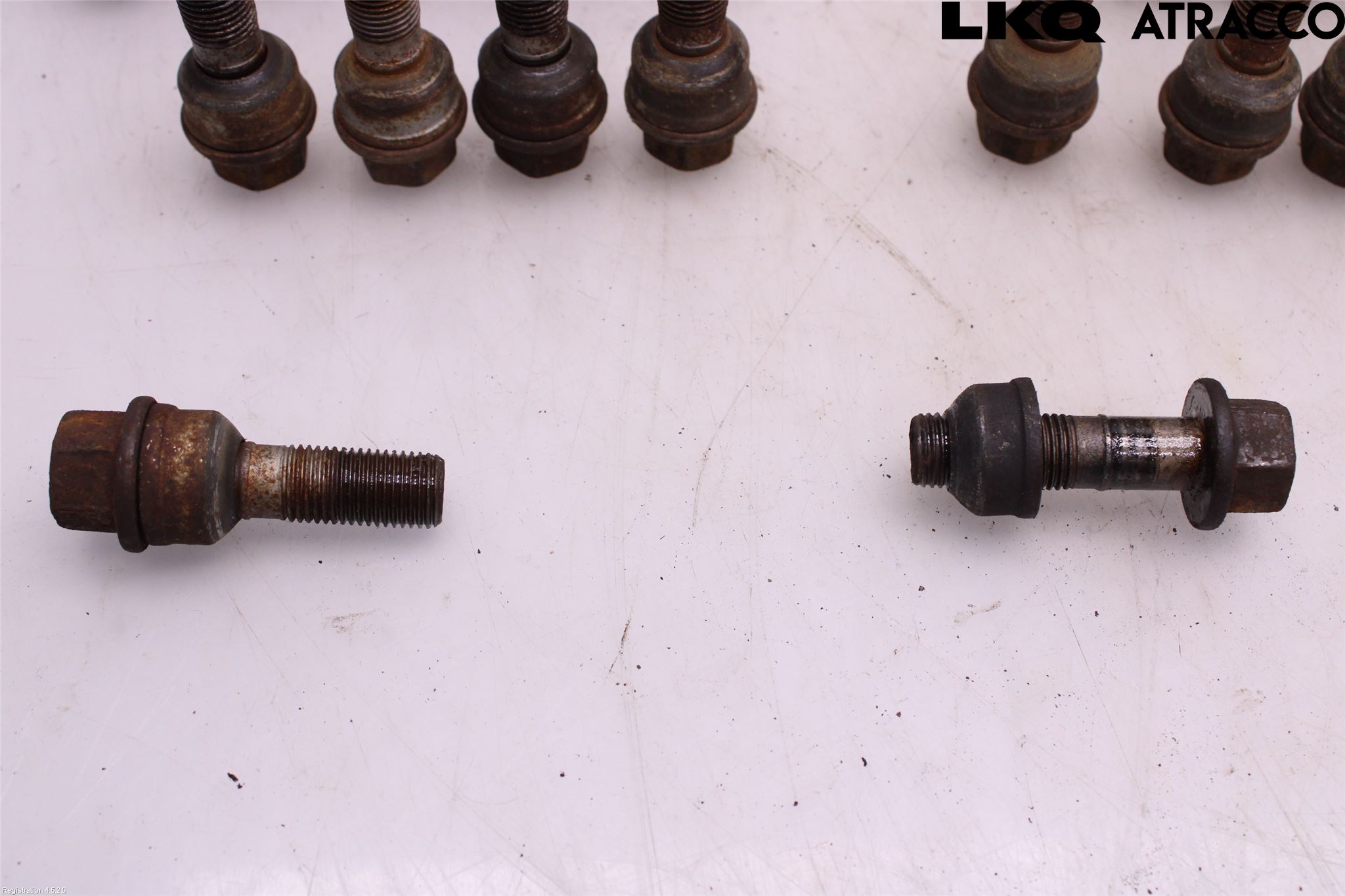 Volkswagen VW AMAROK 2H 10-22 Hjulmutter - Bolt - Sett