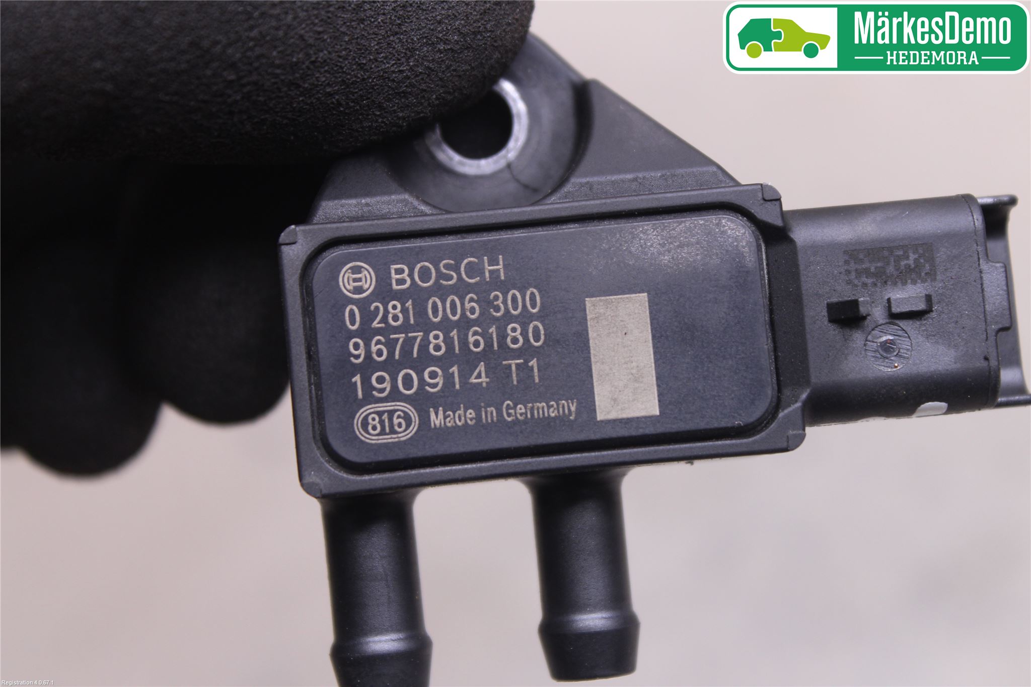 Peugeot EXPERT/E-EXPERT 17- Sensor Temp-Trykk Avgass