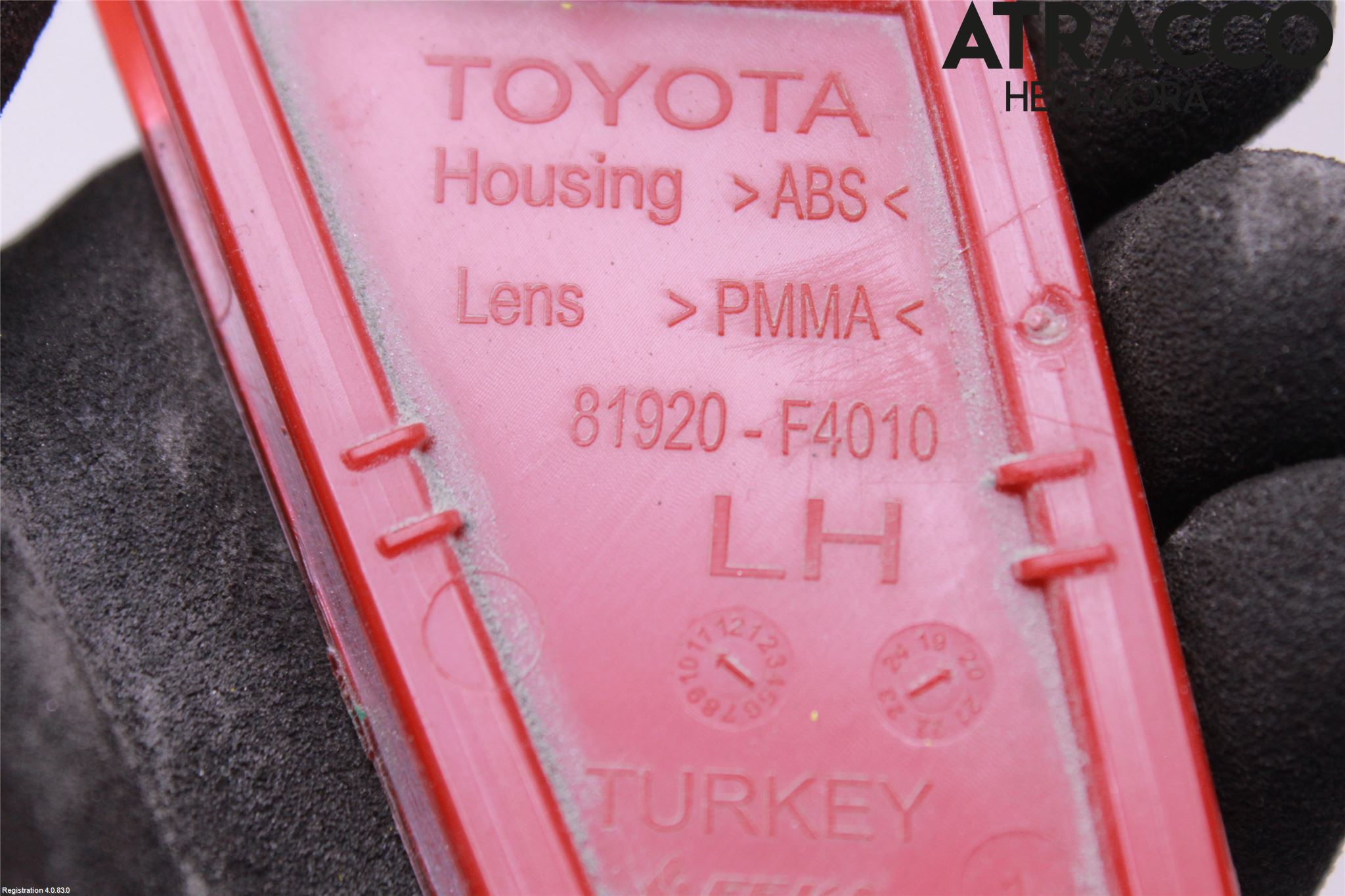 Toyota C-HR 16-23 Refleks Bak