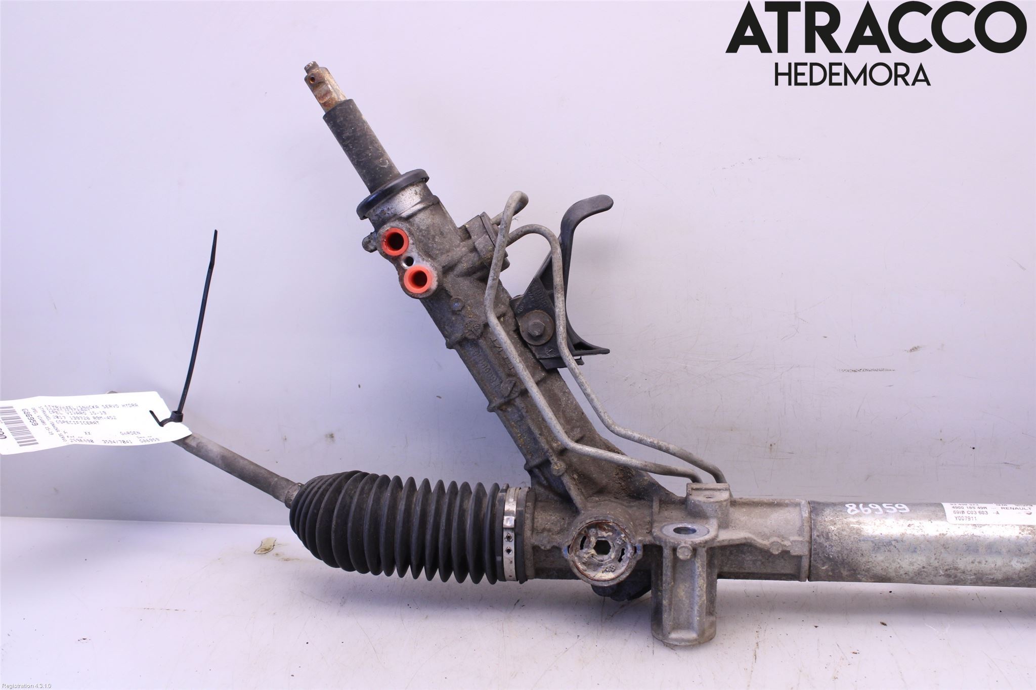 Opel VIVARO 15-19 Servo Snekke - Tannstang