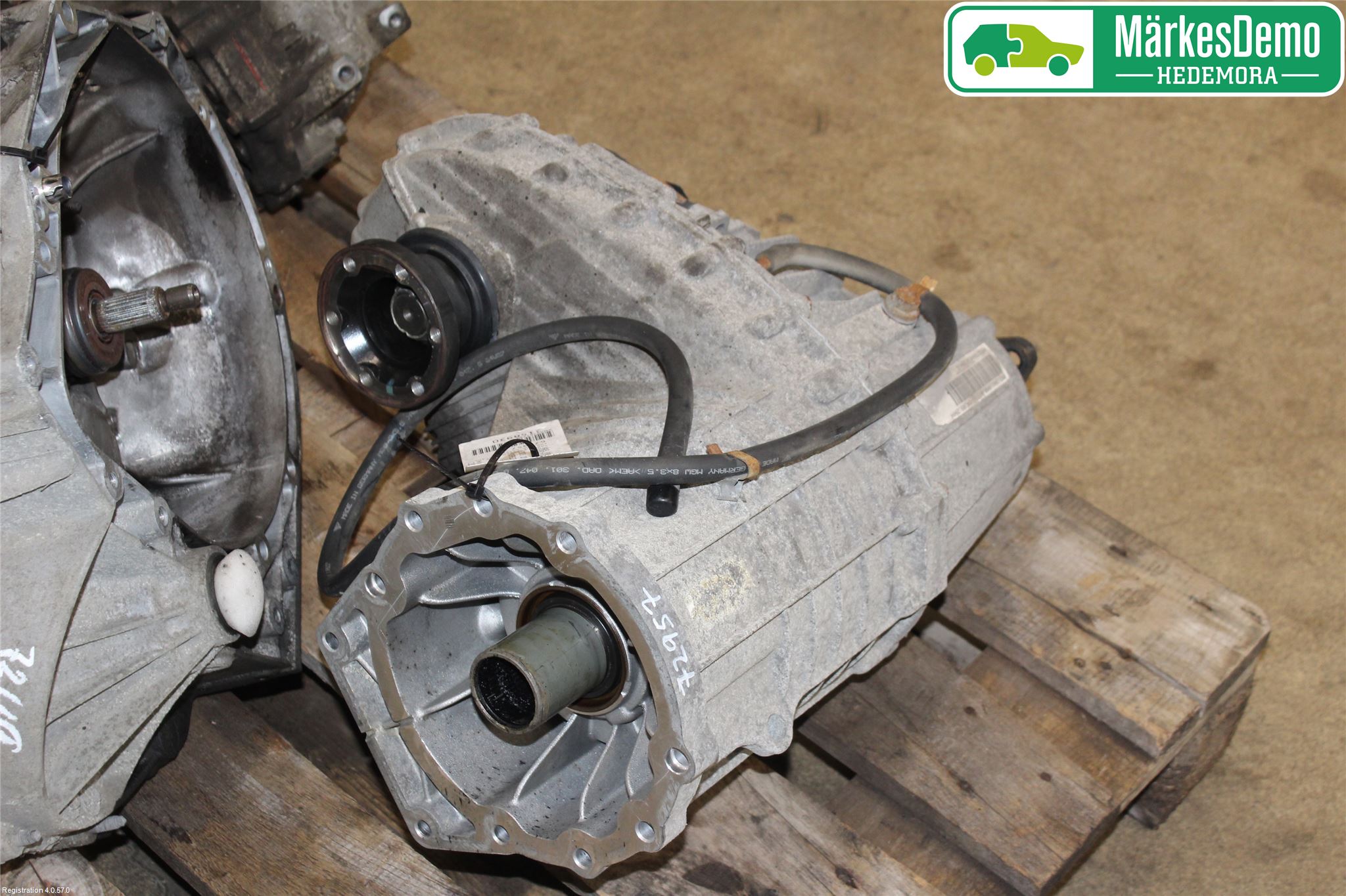 Porsche CAYENNE 03- Gearkasse Fordelingskasse