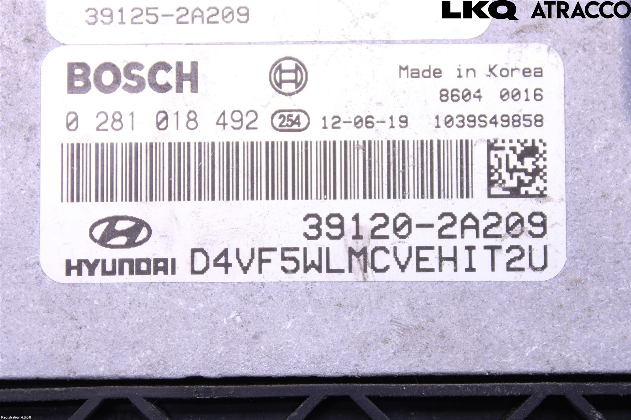 Hyundai i40 08-15 Styreenhet Dieselpumpe