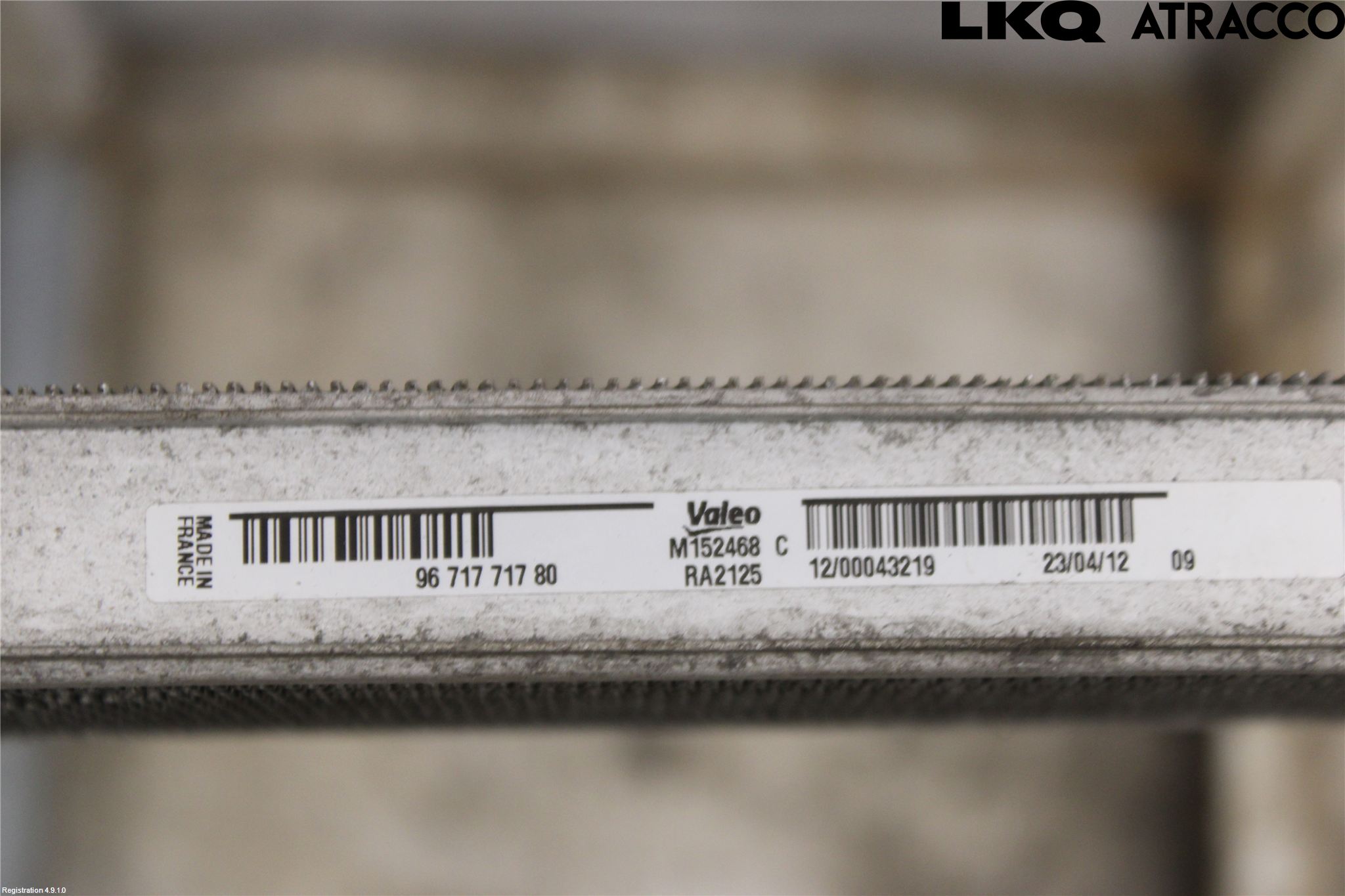 Peugeot 508 11-18 Radiator Oljekjøler Automatgea