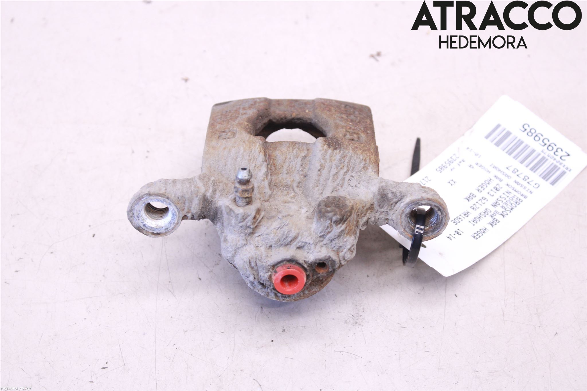 Nissan QASHQAI 10-14 Bremsecaliper Bak Høyre