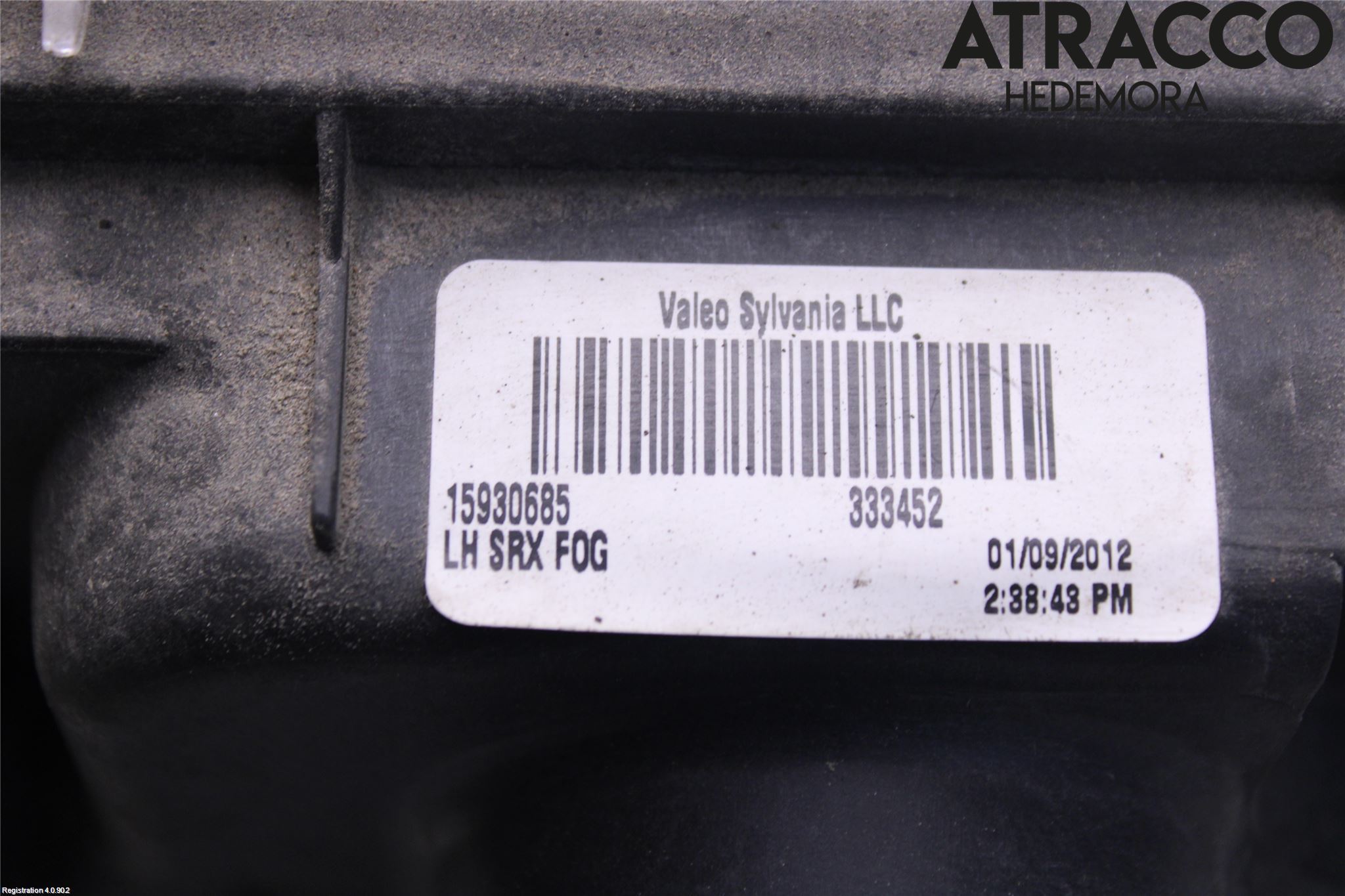 Cadillac SRX Frontlykt-Kurve-Tåkelys