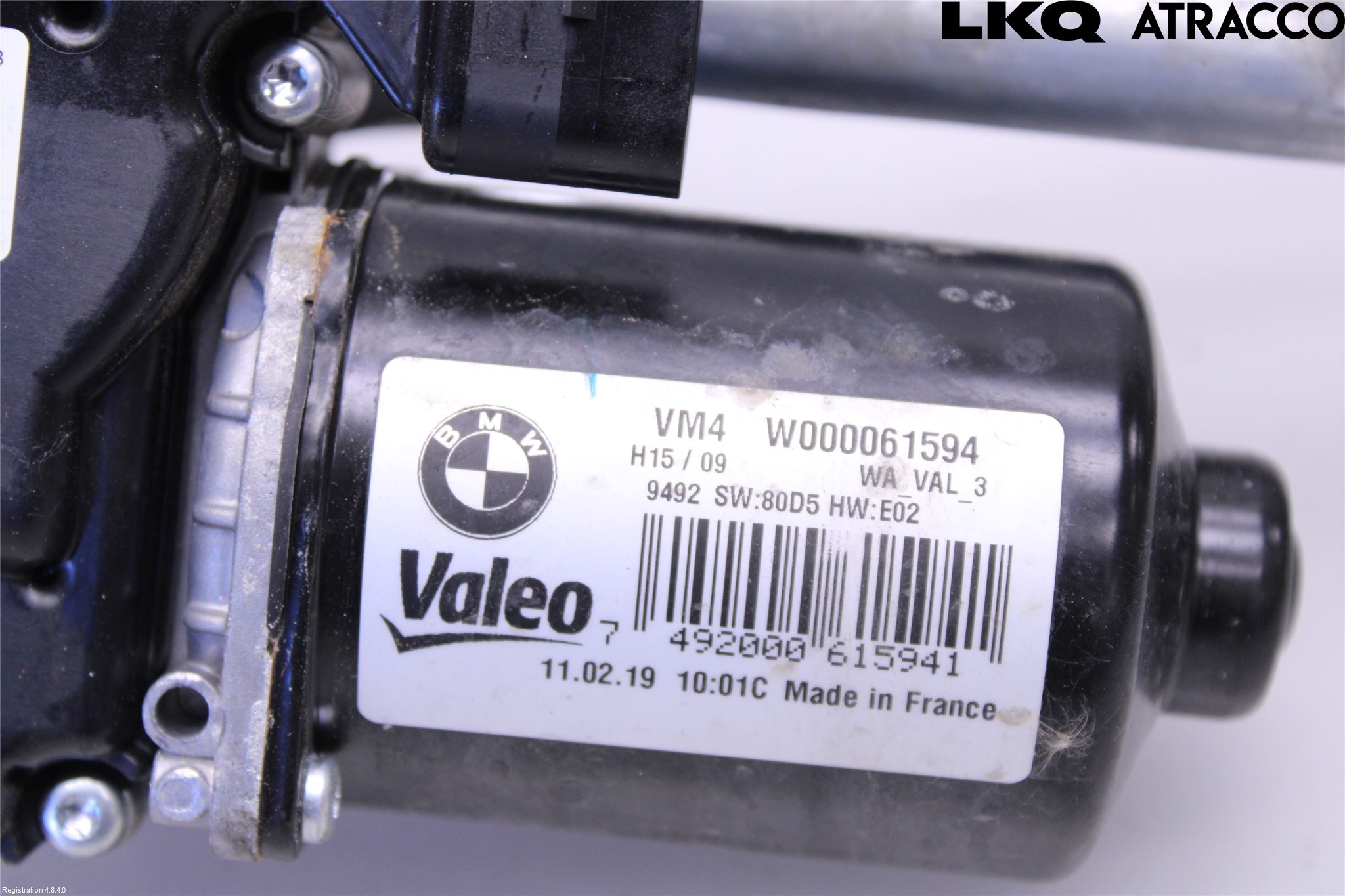 BMW 5 G30/G31/F90 17-23 Viskeroverføring Frontrute