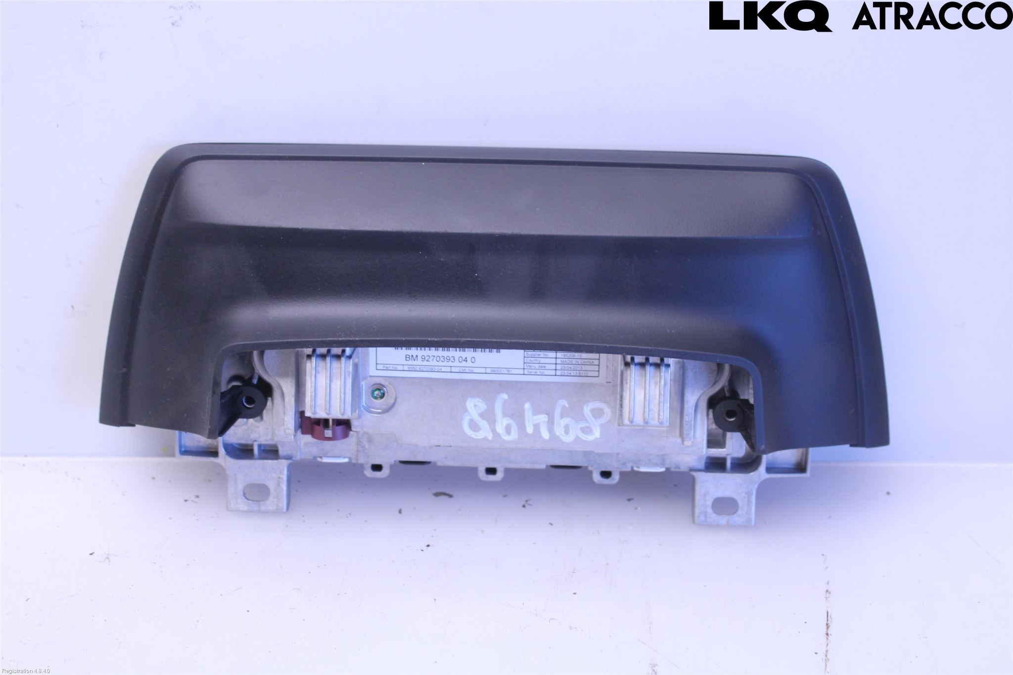 BMW 3 F30/F31/F80 12-19 Instr Skjerm Dvd-Gps-Ac-Tlf
