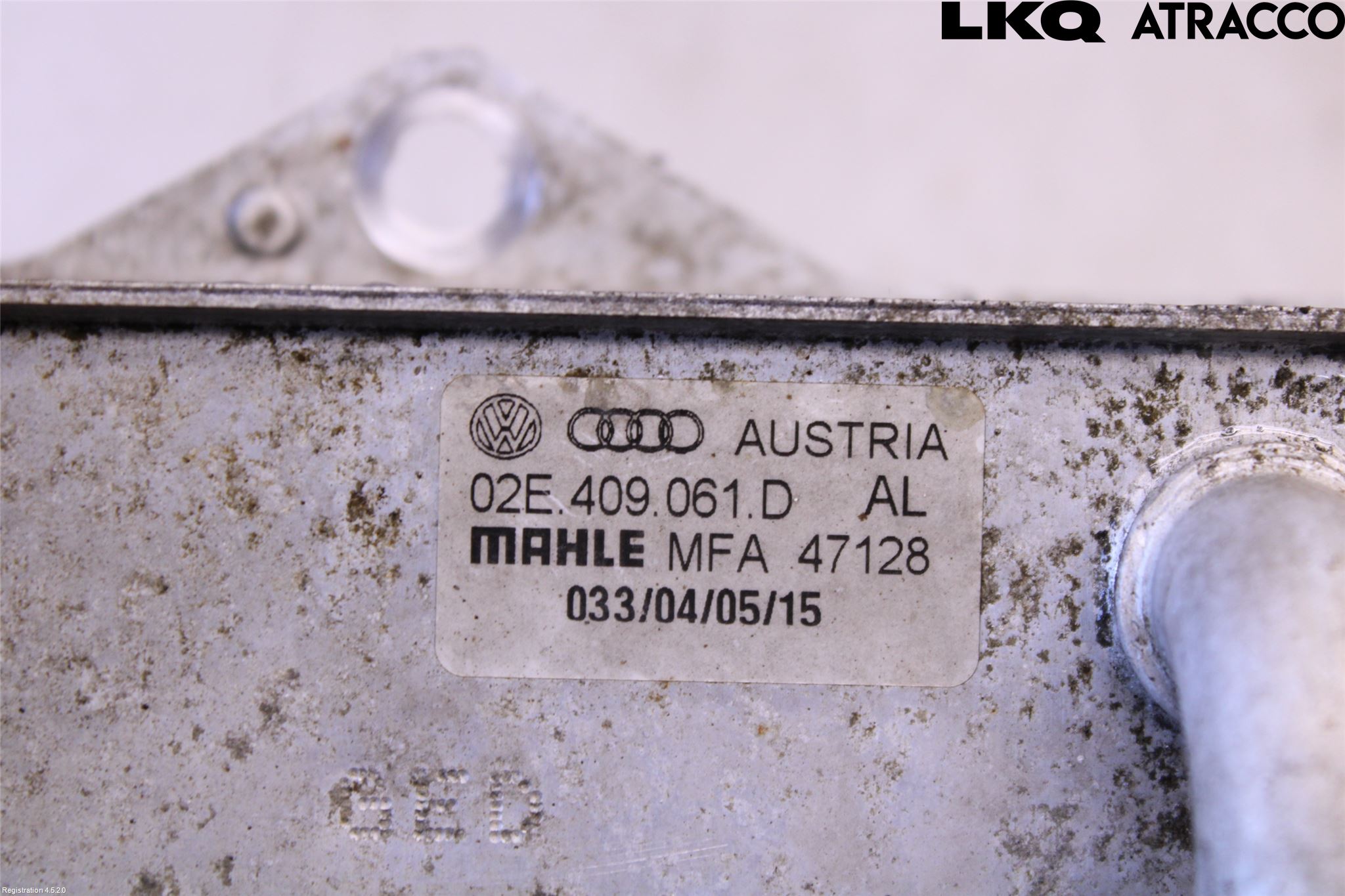 Volkswagen VW GOLF / E-GOLF VII 13-20 Radiator Oljekjøler Automatgea