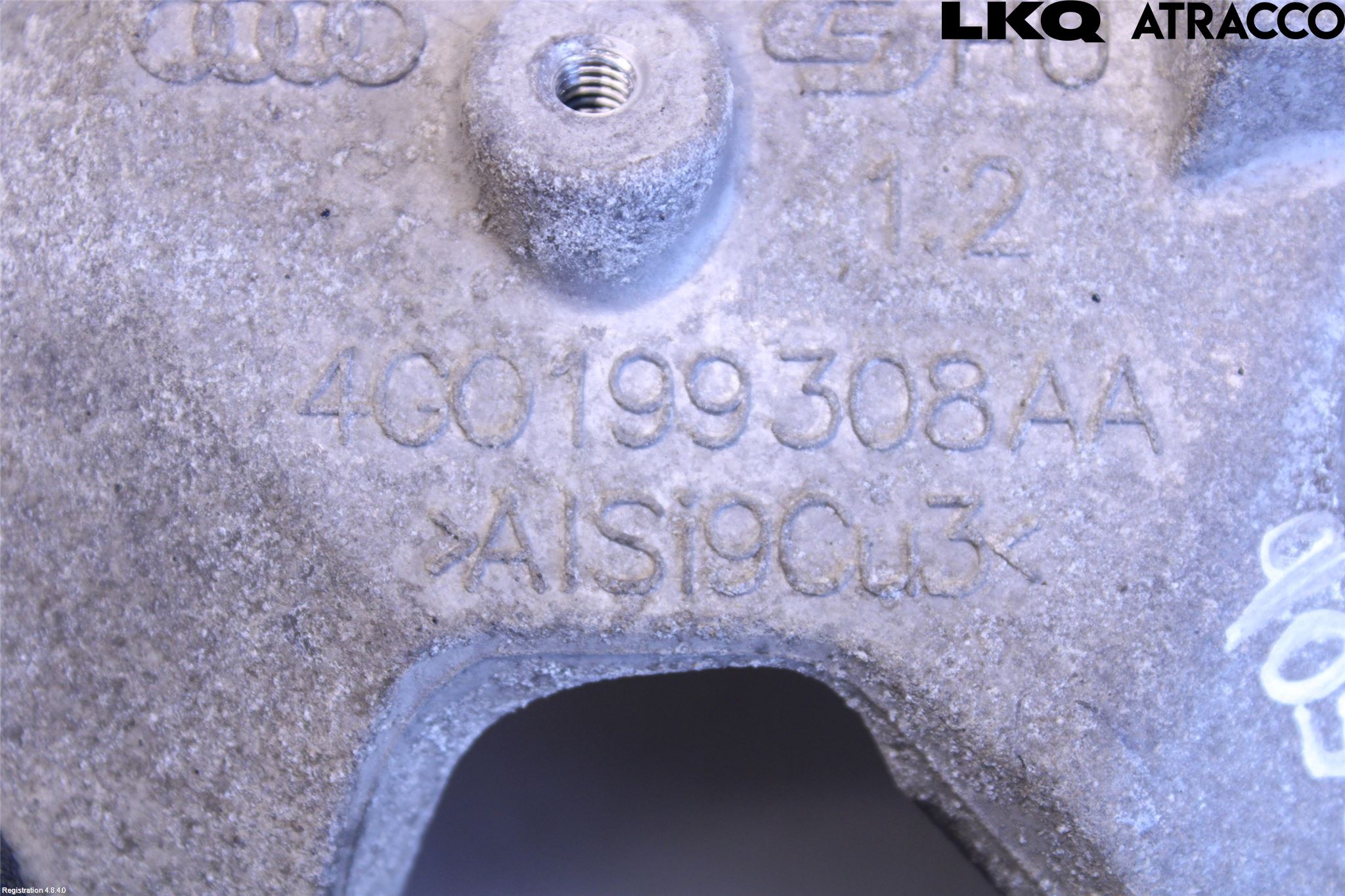 Audi A4 12-15 Motor Feste Stål-Alu