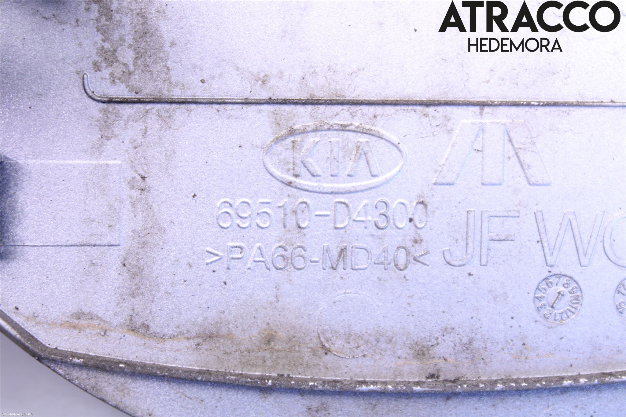 Kia OPTIMA 16-20 Drivstoff Tankluke