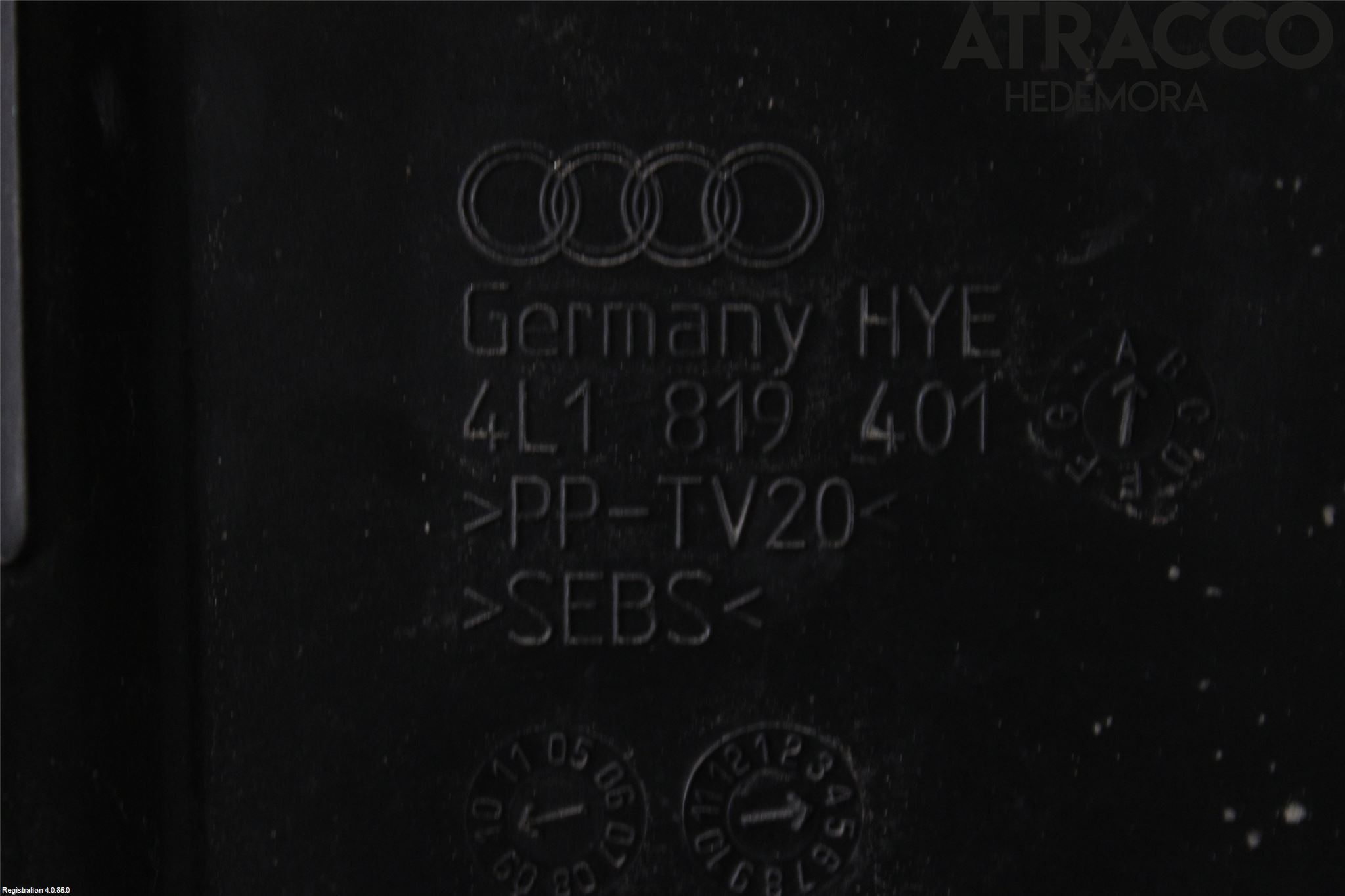 Audi Q7/SQ7 Visker Deksel-Grill-Under Frr