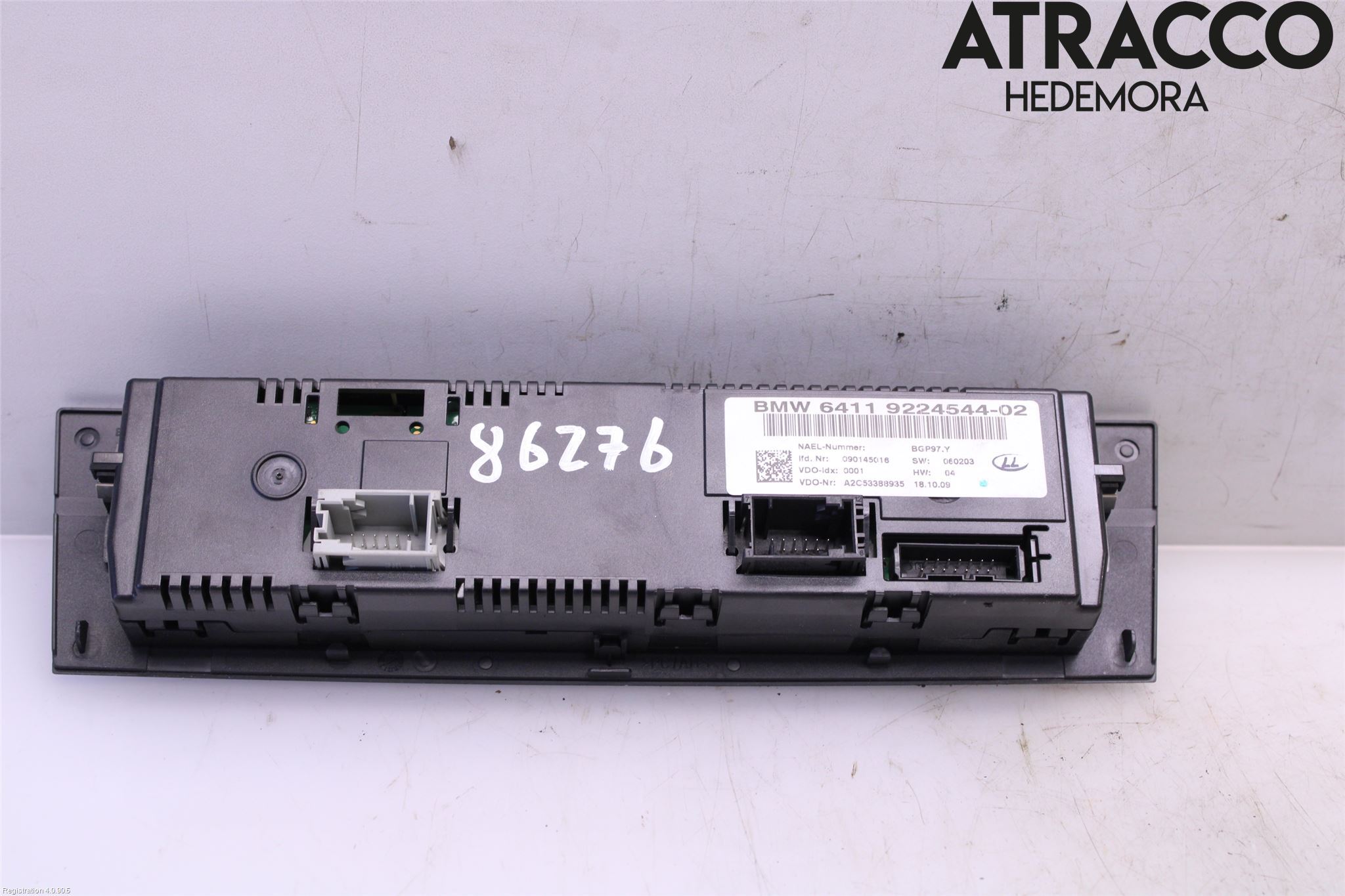 BMW 1 E87/81 5D/3D 03-11 Varme Ac Betjening-Display