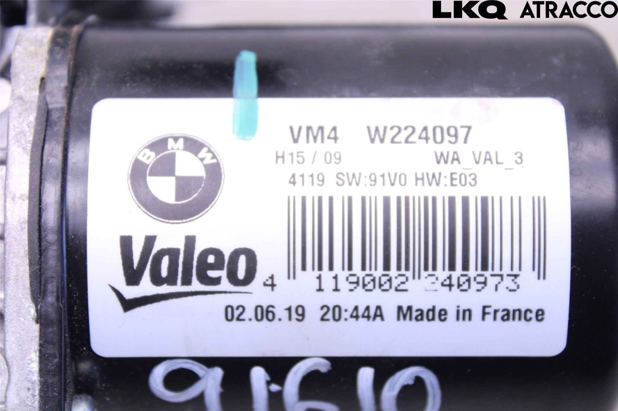BMW 5 G30/G31/F90 17-23 Viskermotor Frontrute