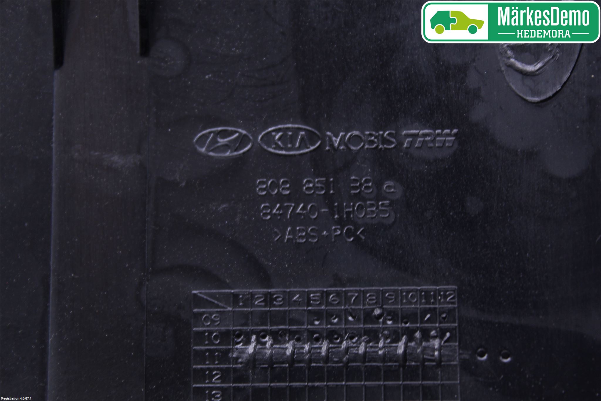 Kia CEED 06-12 Innr Radio Ramme