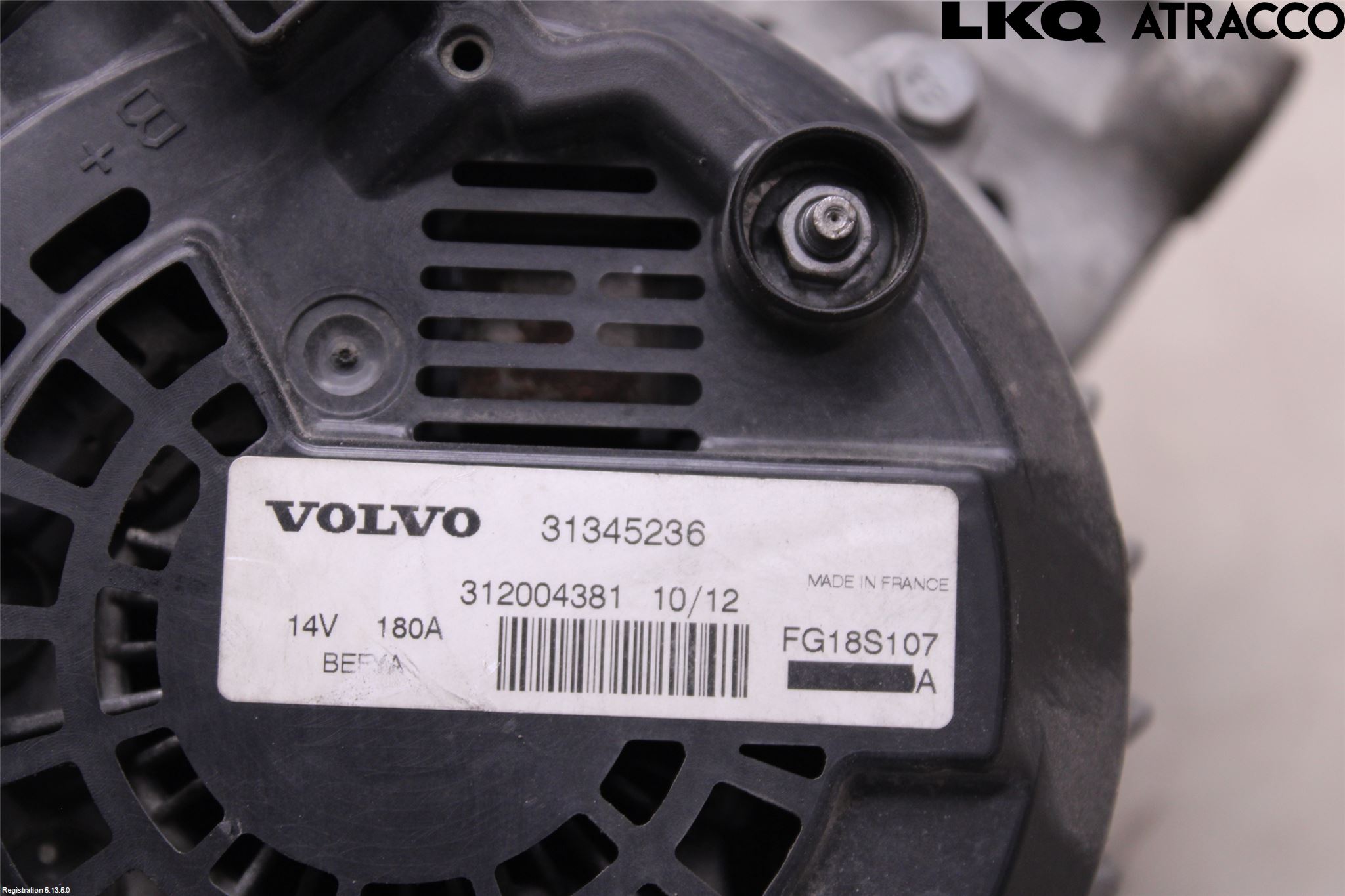 Volvo V60 11-13 Dynamo