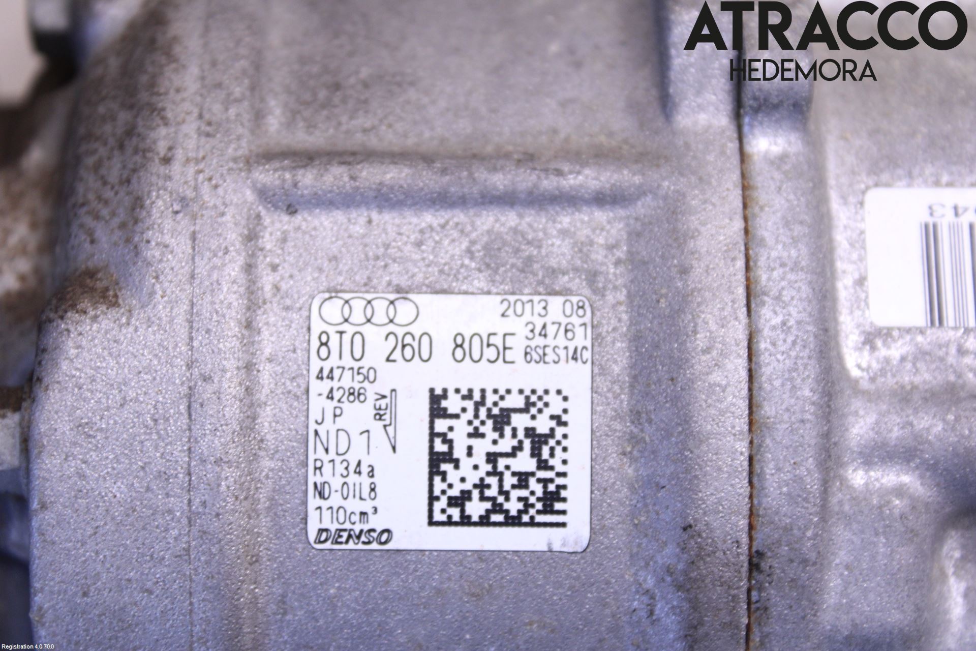 Audi A4 12-15 Varme Ac Kompressor