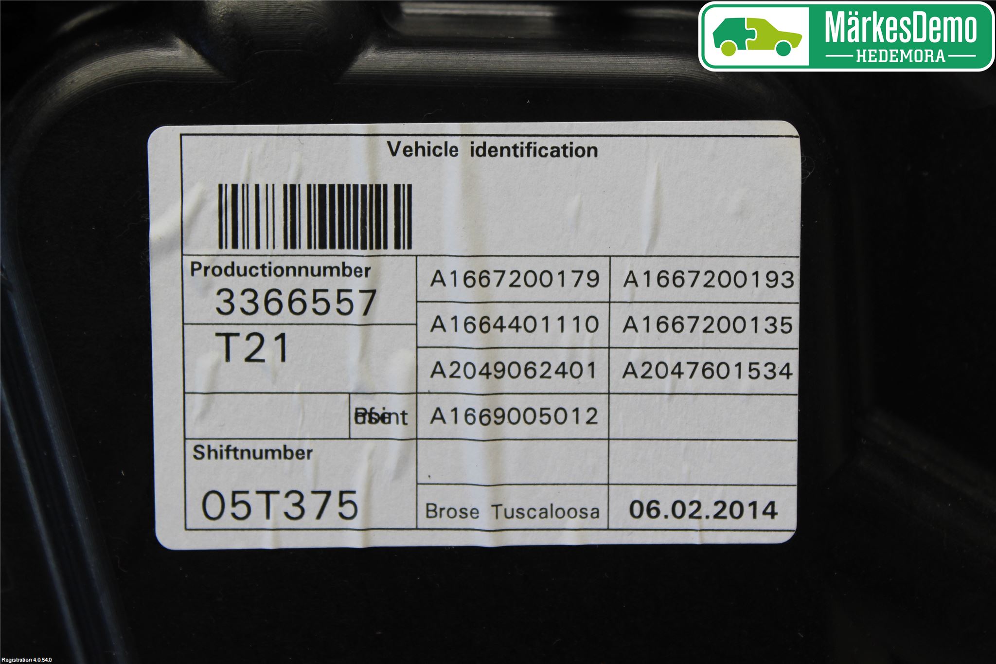 Mercedes-Benz MB GL/GLS-KLASS (X166) 12-19 Vindusheis El Komp