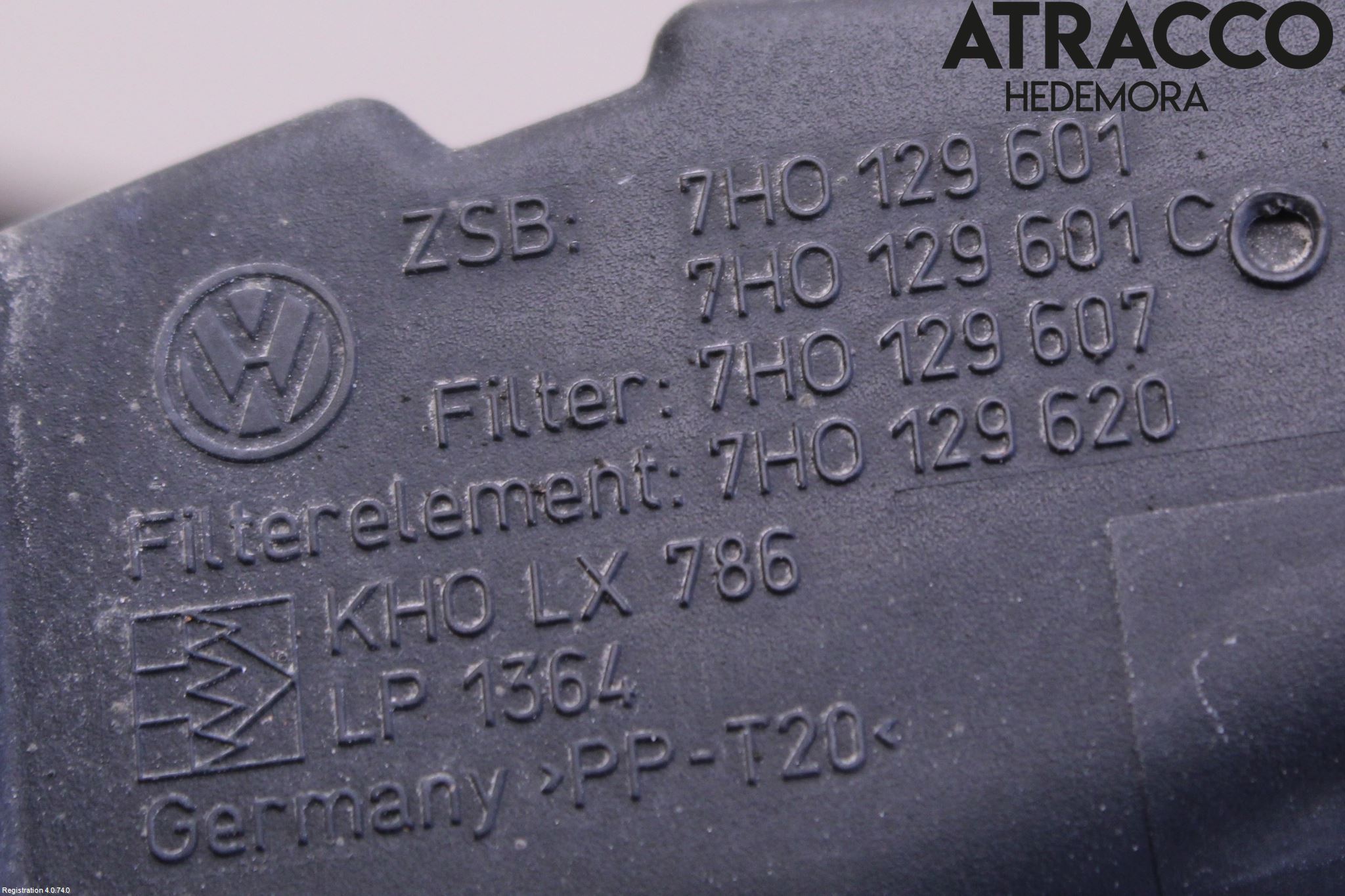 Volkswagen VW TRANSP/CARAVELLE (T5) 04-15 Luftfilter Boks
