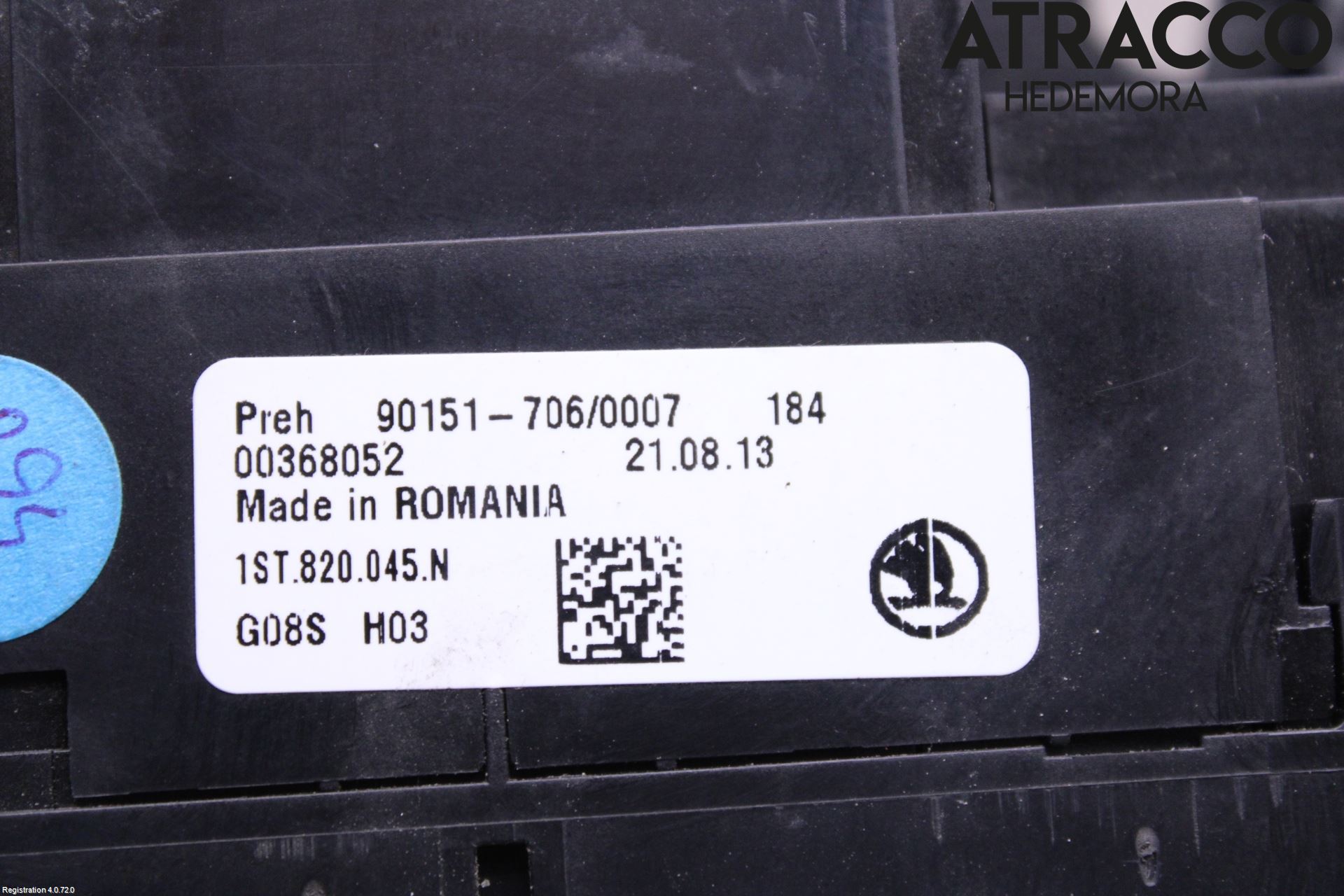 Skoda CITIGO / CITIGO E IV Varme Ac Betjening-Display