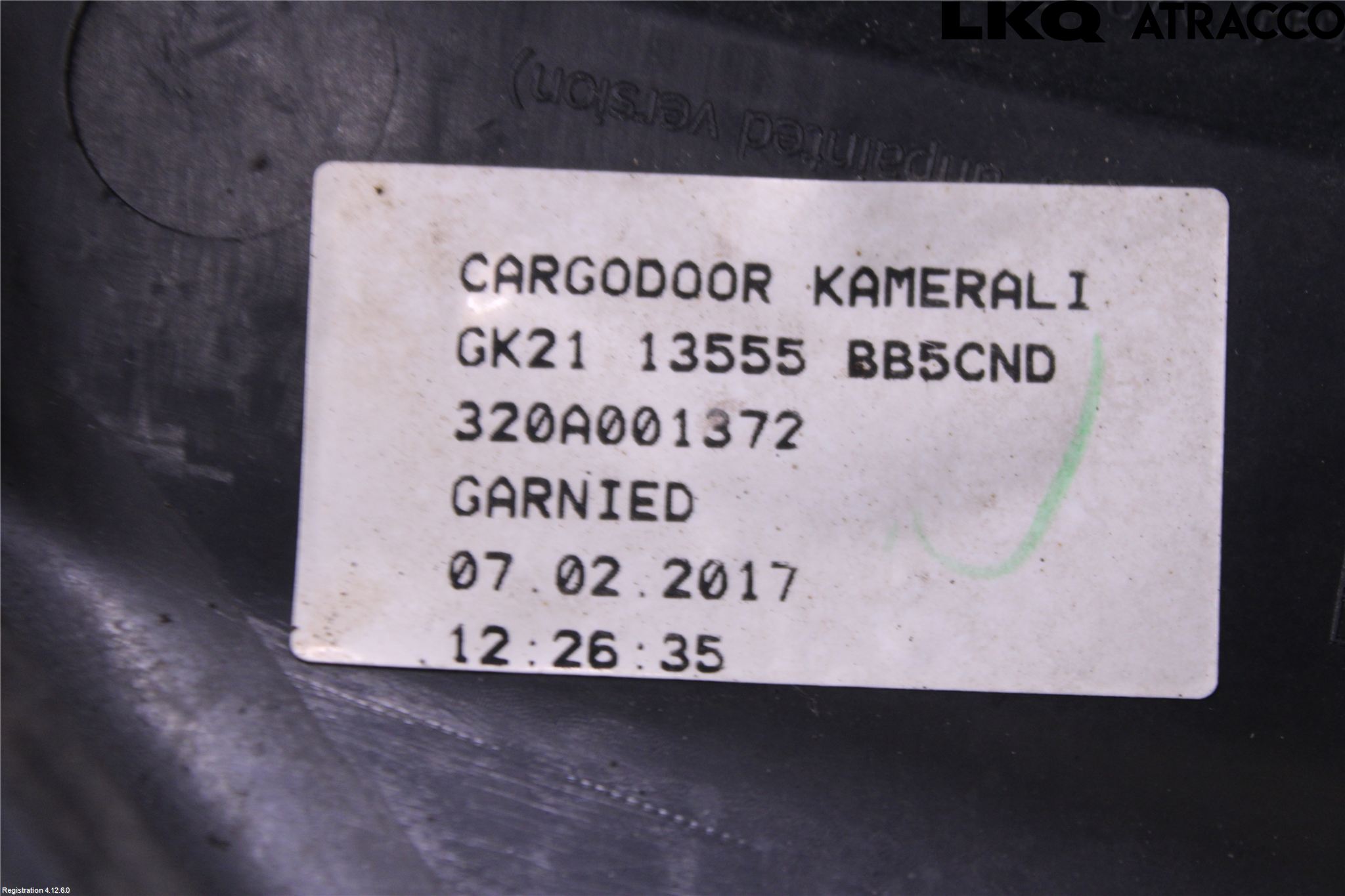 Ford TRANSIT SKÅP/BUSS 14-22 Dør Dekorlist Vb