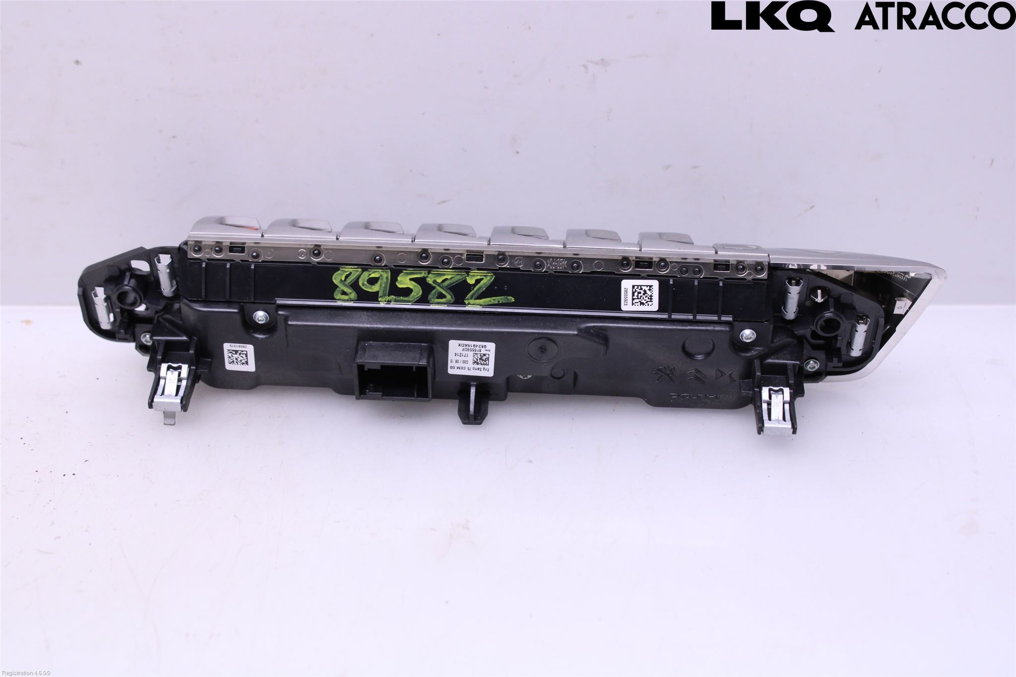 Peugeot 5008 17-24 Varme Ac Betjening-Display