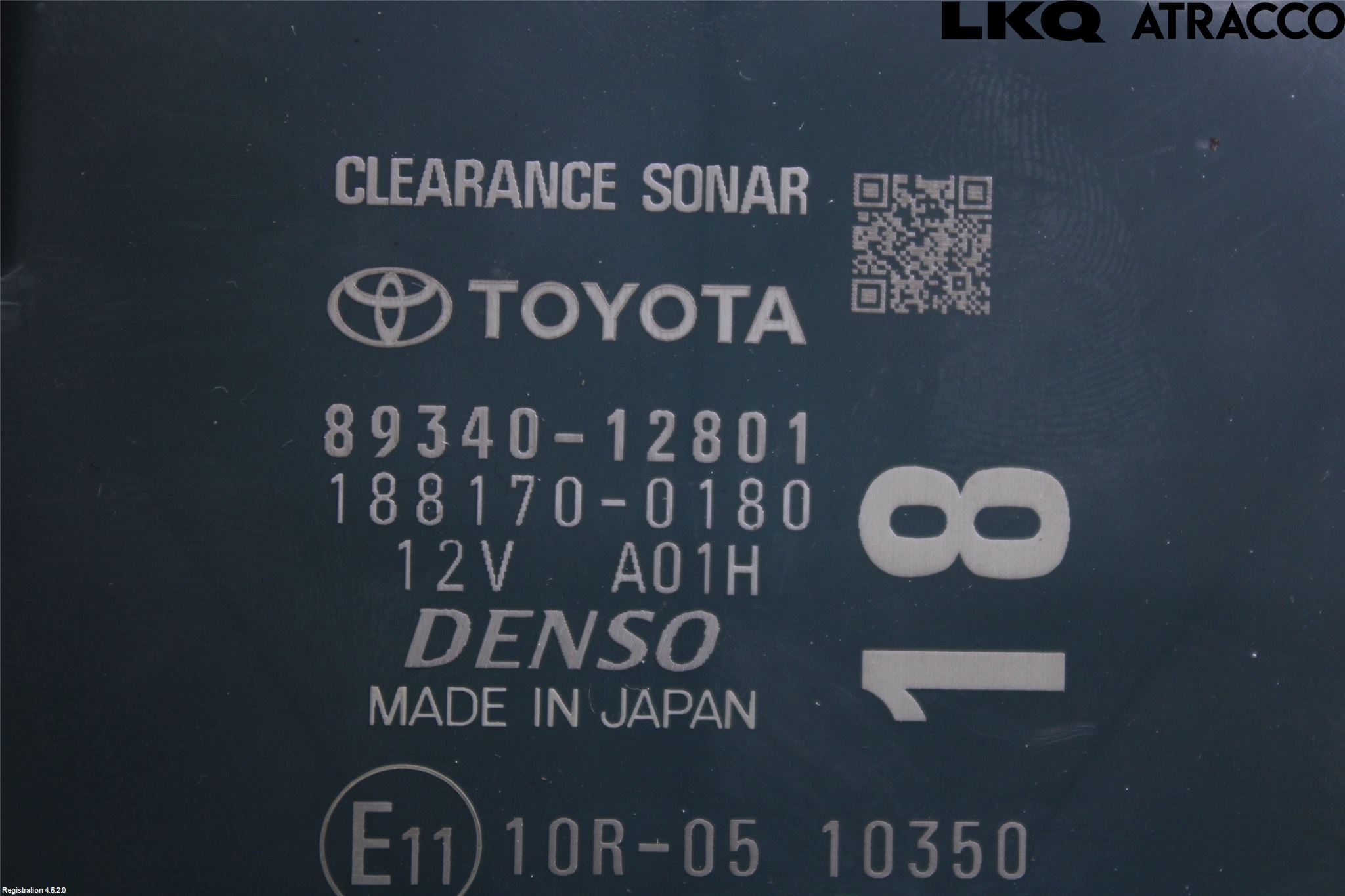 Toyota COROLLA 19- Styreenhet Øvrig