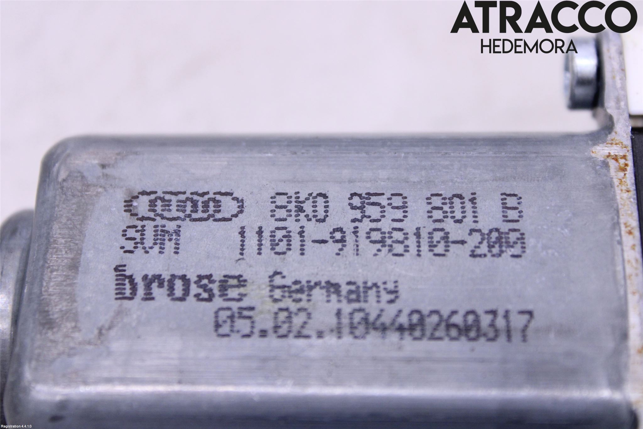 Audi A8/S8 4H 10-17 Vindusheismotor