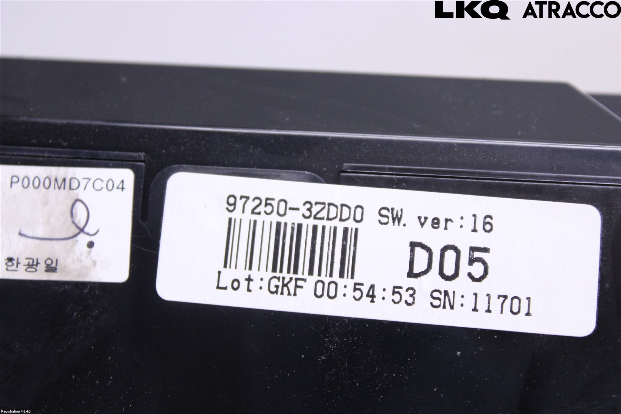 Hyundai i40 08-15 Varme Ac Betjening-Display