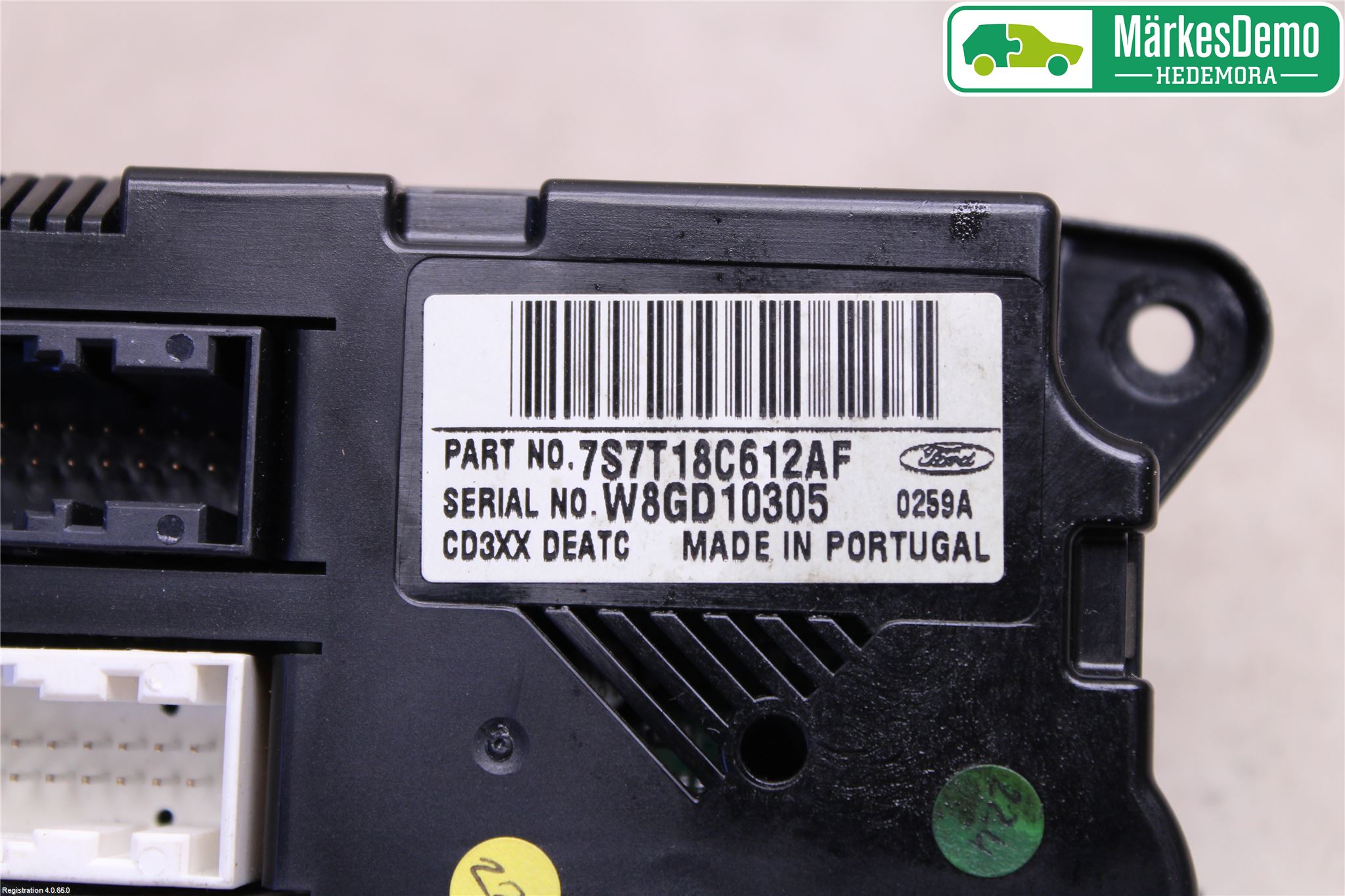 Ford MONDEO 07-15 Varme Ac Betjening-Display