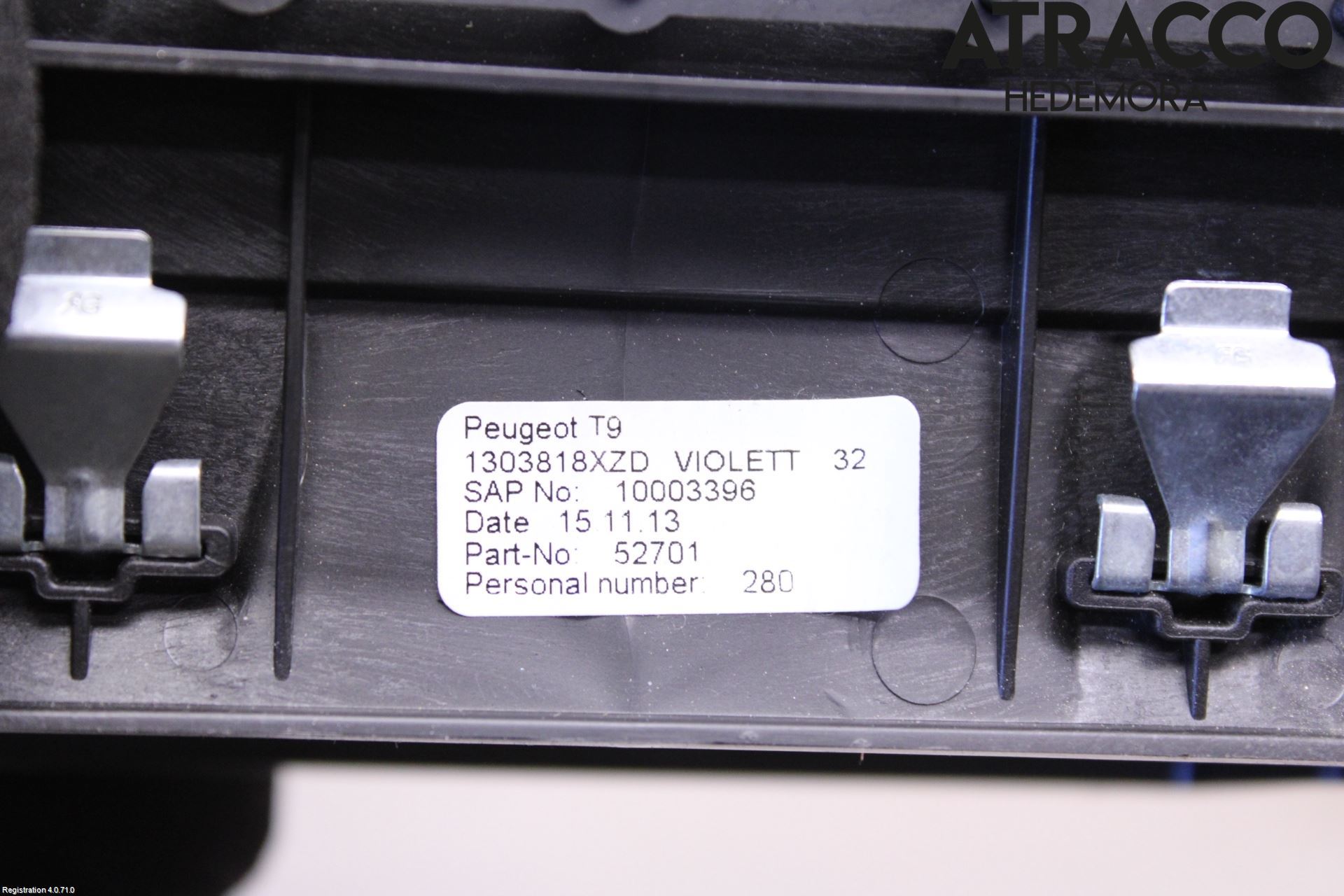 Peugeot 308 14-21 Dashbord Kanal - Dyse