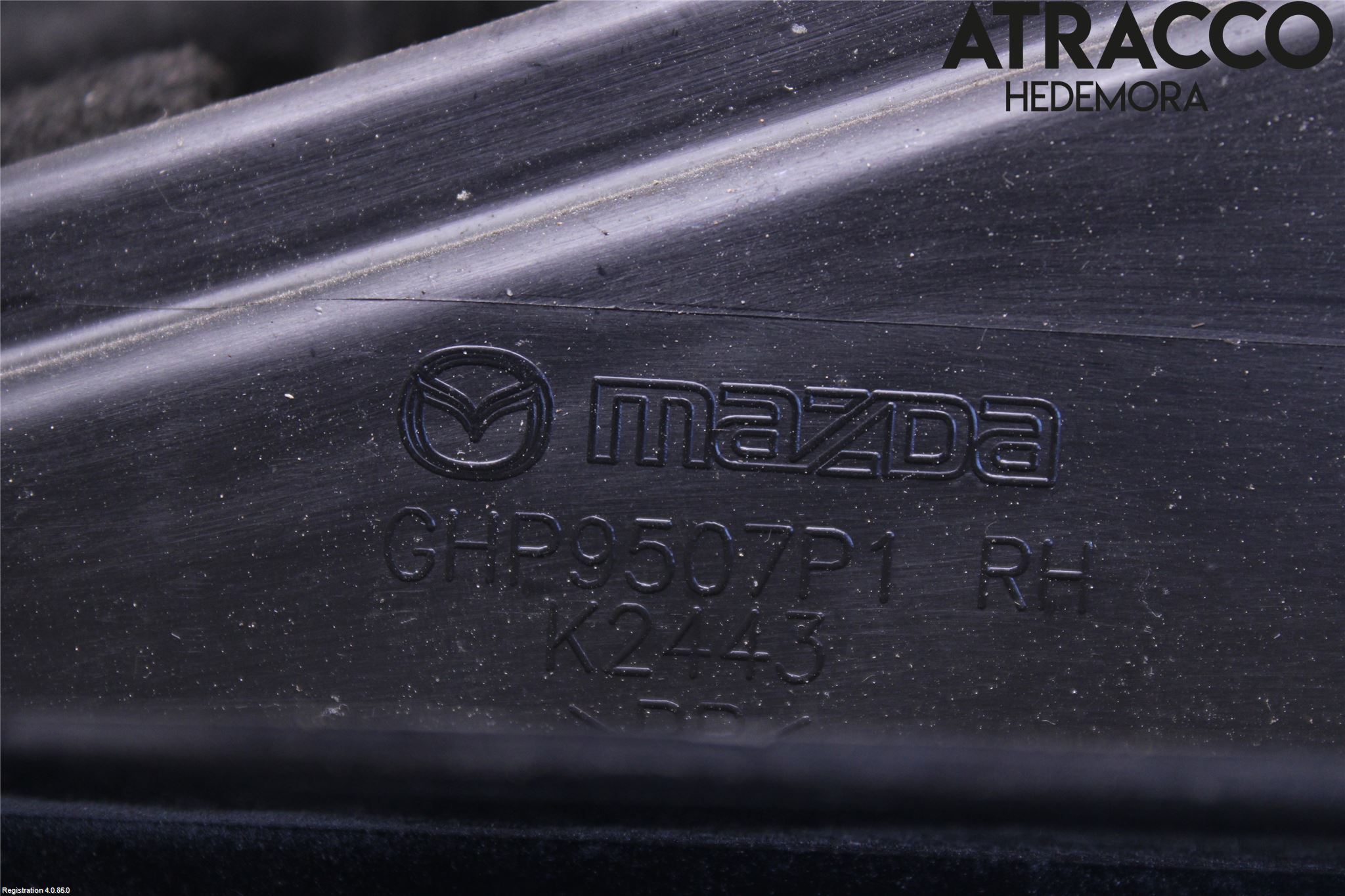 Mazda 6 13- Visker Deksel-Grill-Under Frr