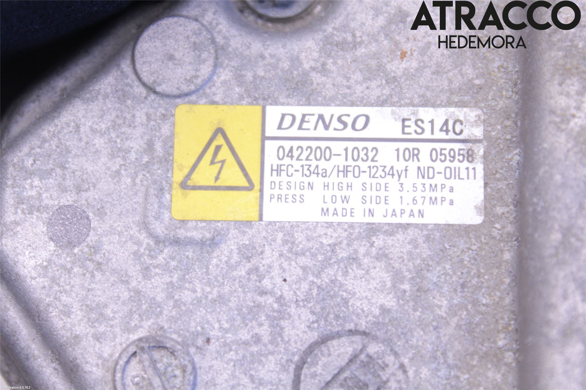 Toyota AURIS 13-19 Varme Ac Kompressor