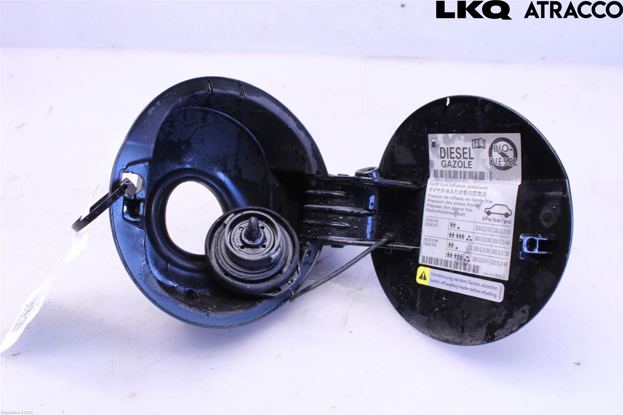 Volkswagen VW PASSAT 11-14 Drivstoff Tankluke