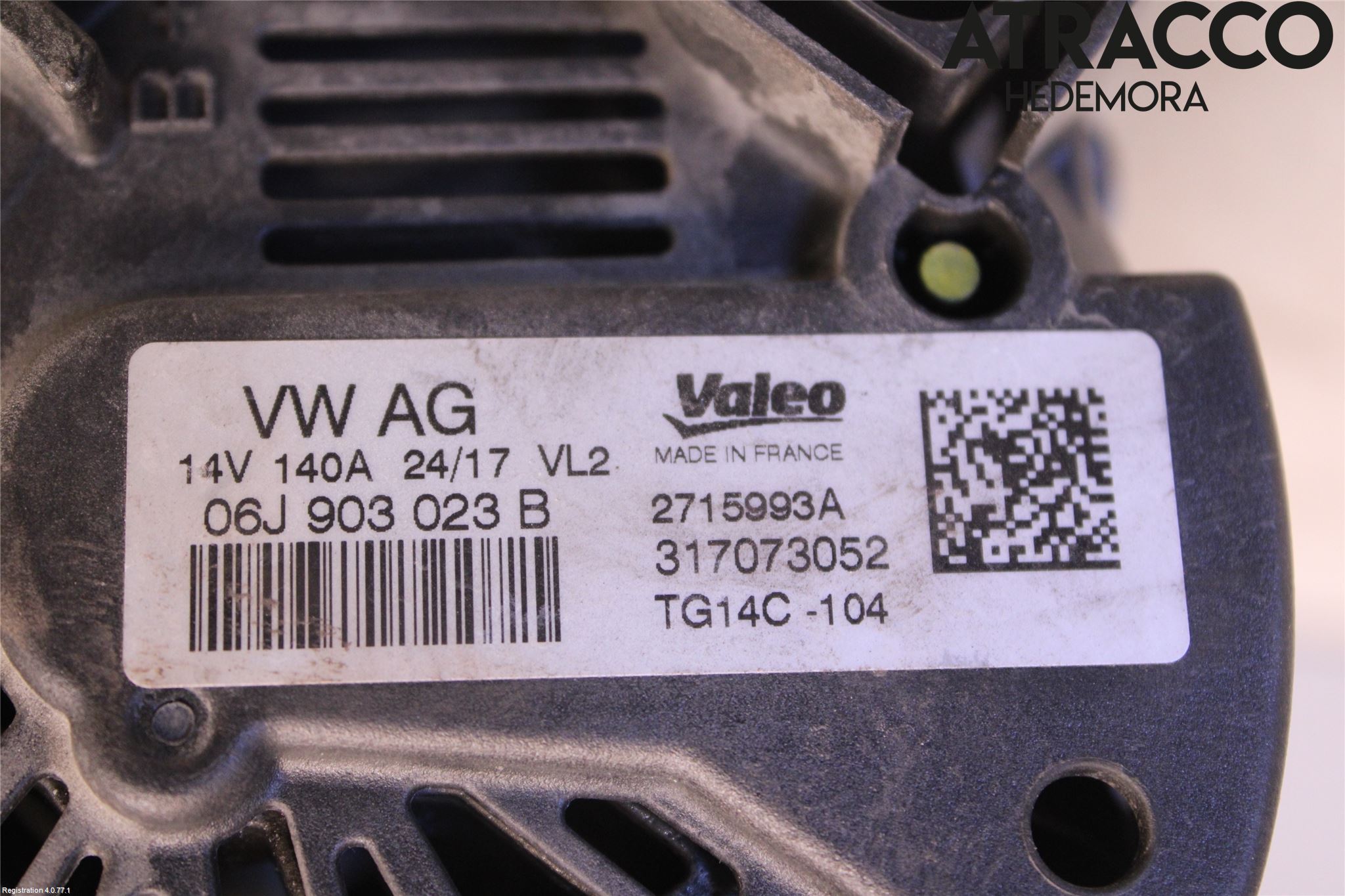 Volkswagen VW GOLF / E-GOLF VII 13-20 Dynamo