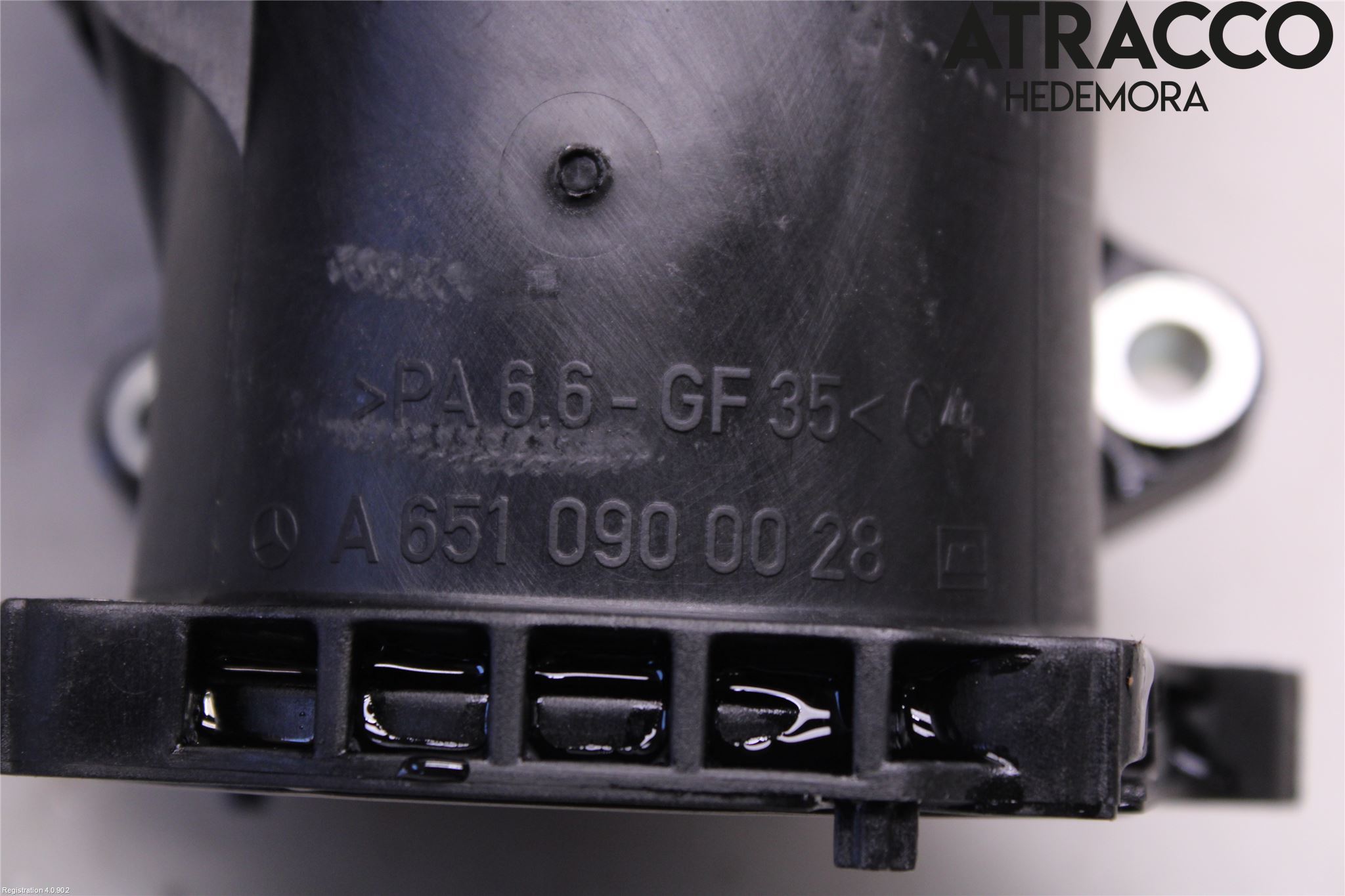 Mercedes-Benz MB C-KLASS (W204) 07-15 Intercooler Rør-Slange