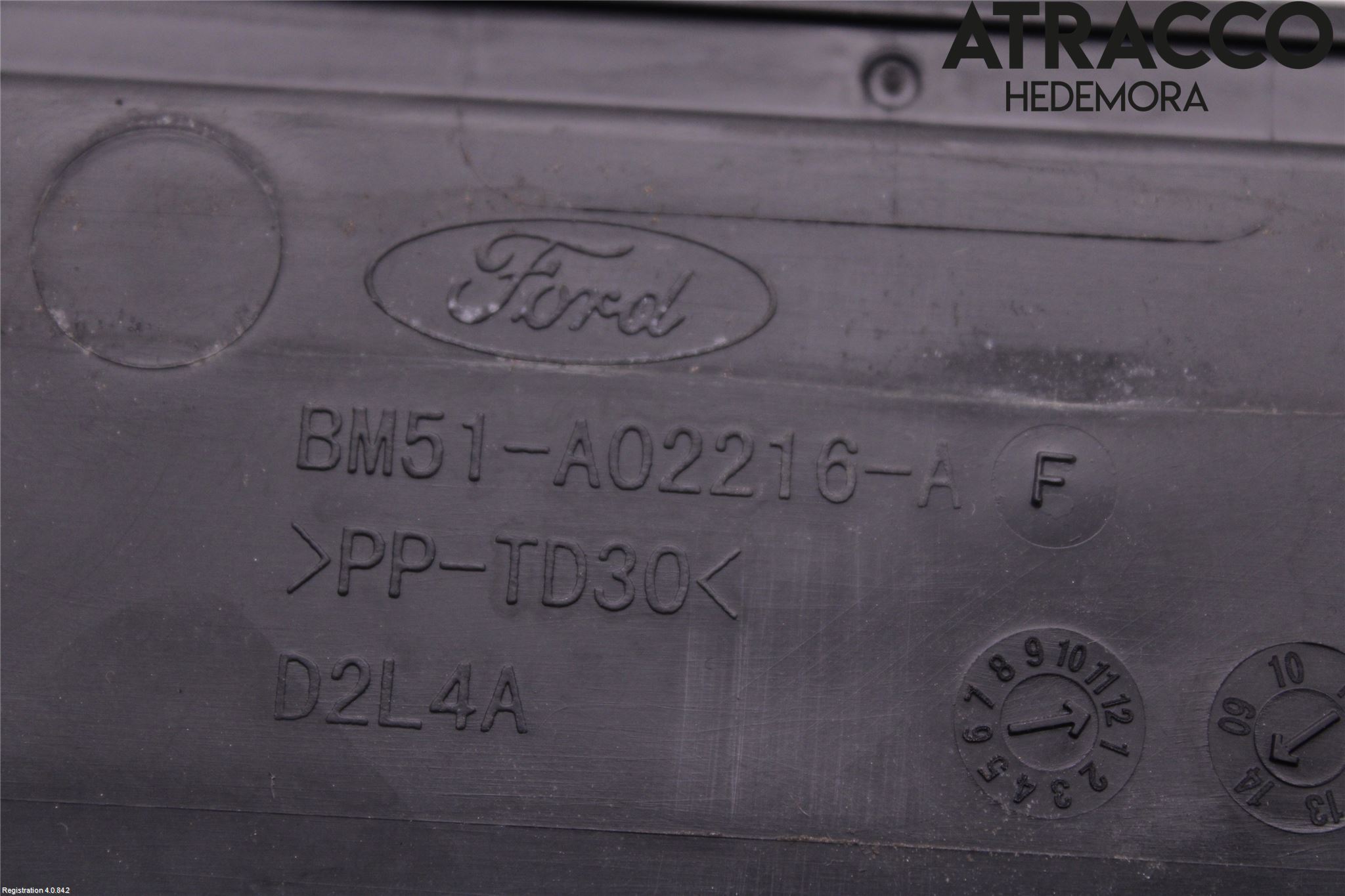 Ford FOCUS 15-18 Visker Deksel-Grill-Under Frr