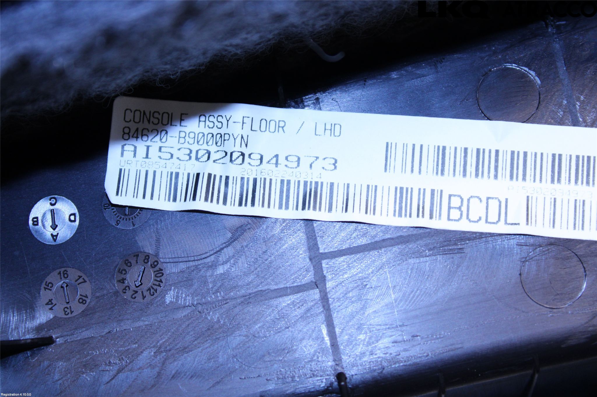 Hyundai i10 BA 14-16 Instrumentkonsoll Midt