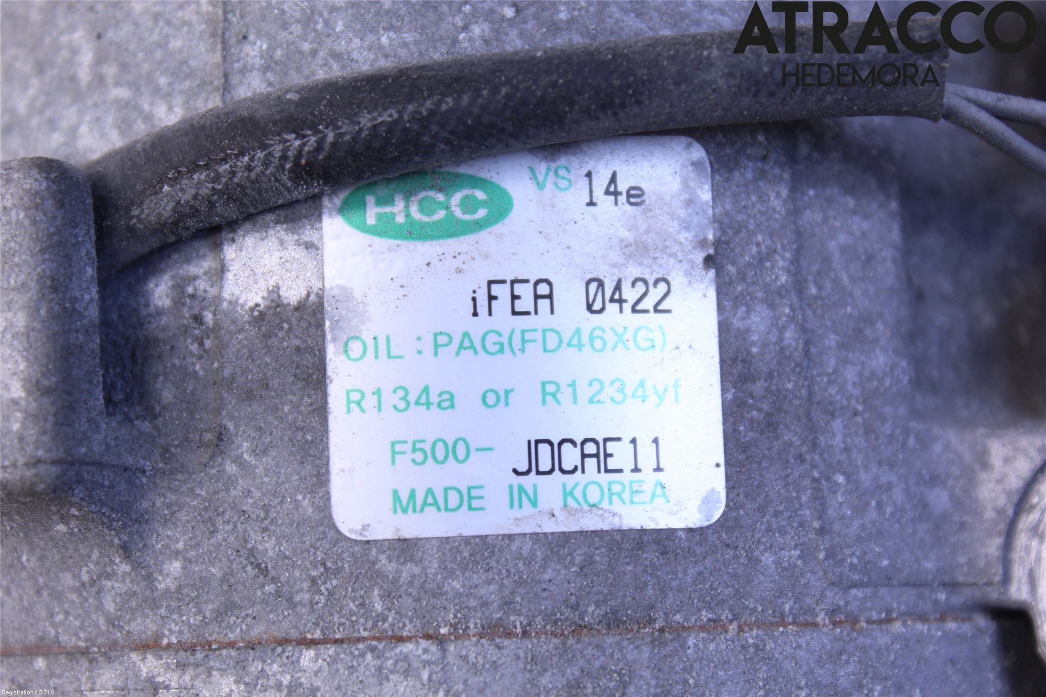 Kia CEED 12-18 Varme Ac Kompressor