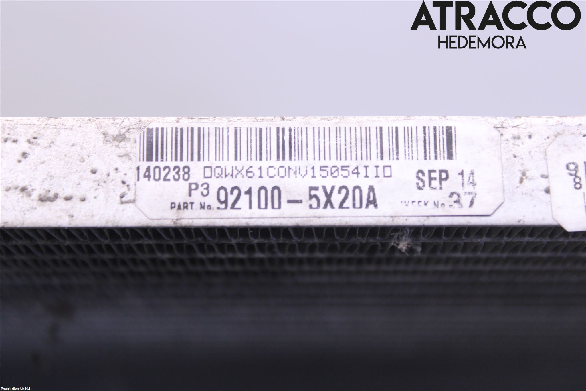 Nissan NAVARA 05-16 Varme Ac Kondenser-Kjøler