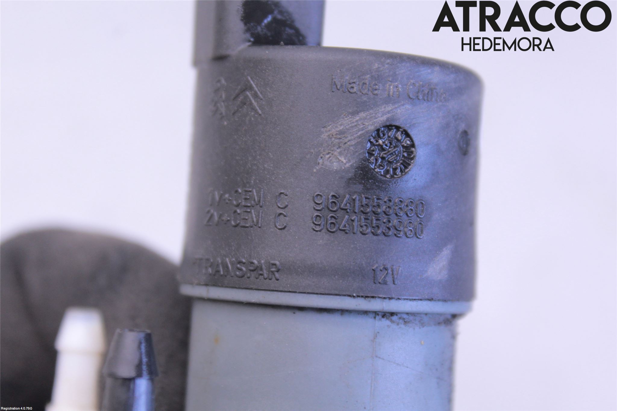 Nissan QASHQAI 10-14 Spylerpumpe Frontrute