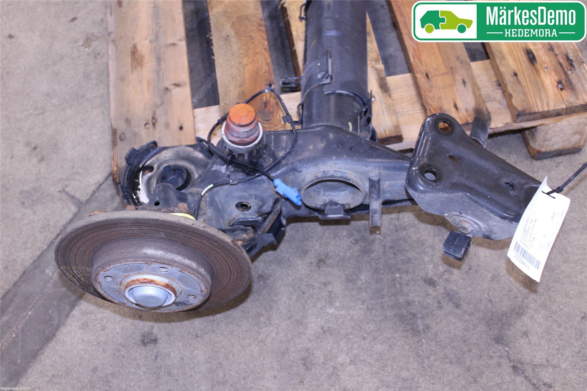 Peugeot 2008 13-20 Bakaksel Feste Travers-Ramme
