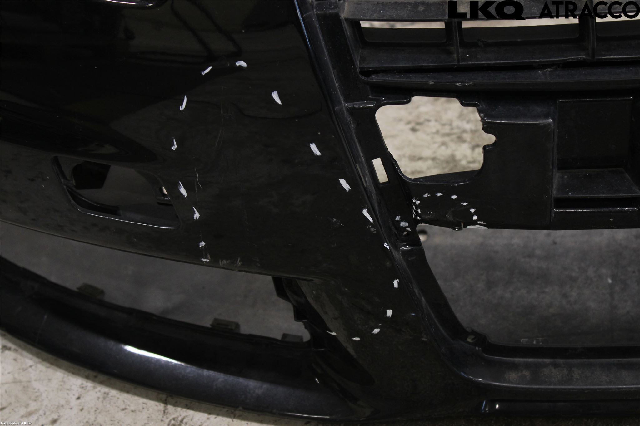 Audi A6/S6     05-11 Støtfanger Foran Plastdeksel