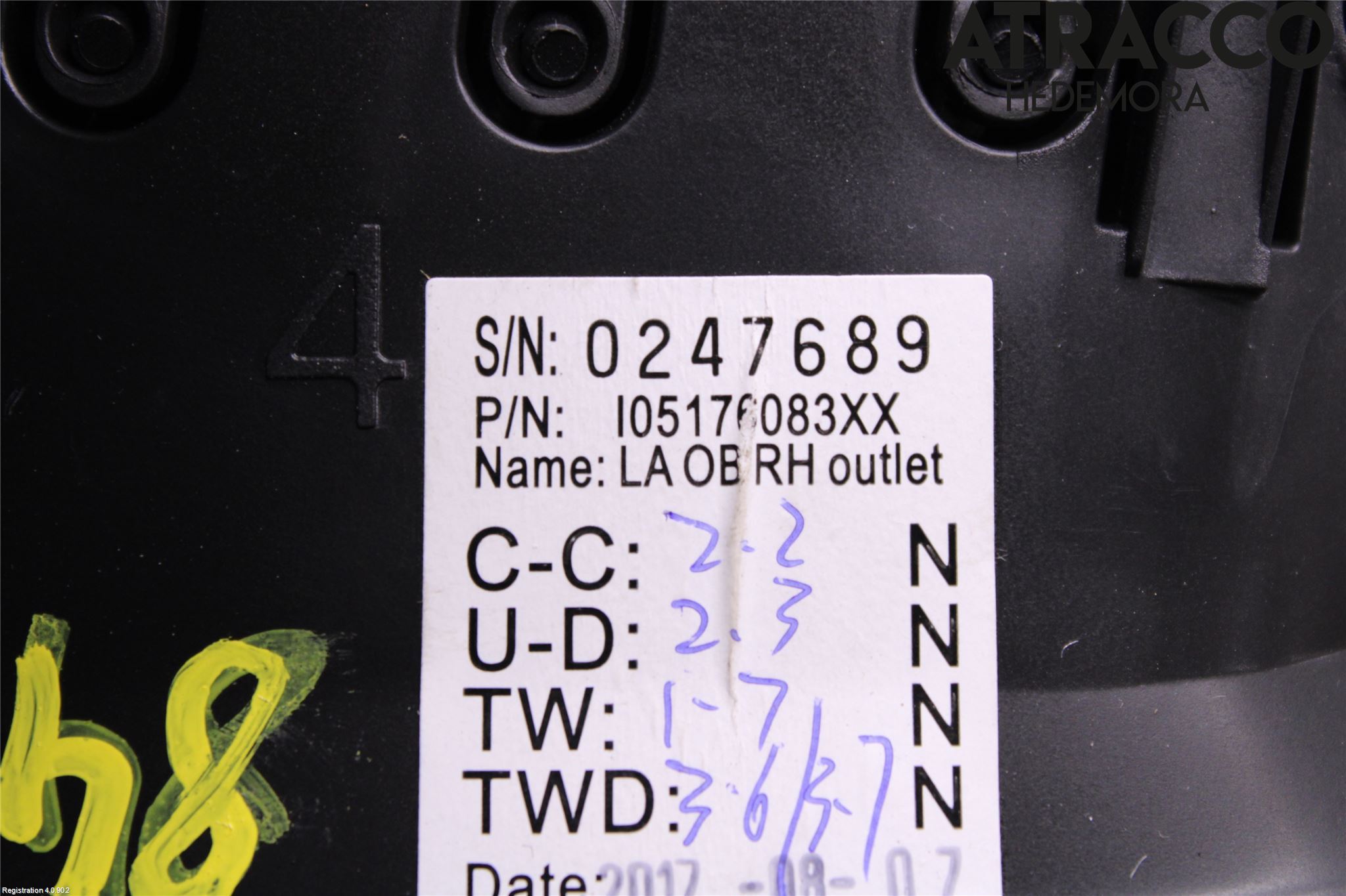 Dodge  Dashbord Kanal - Dyse