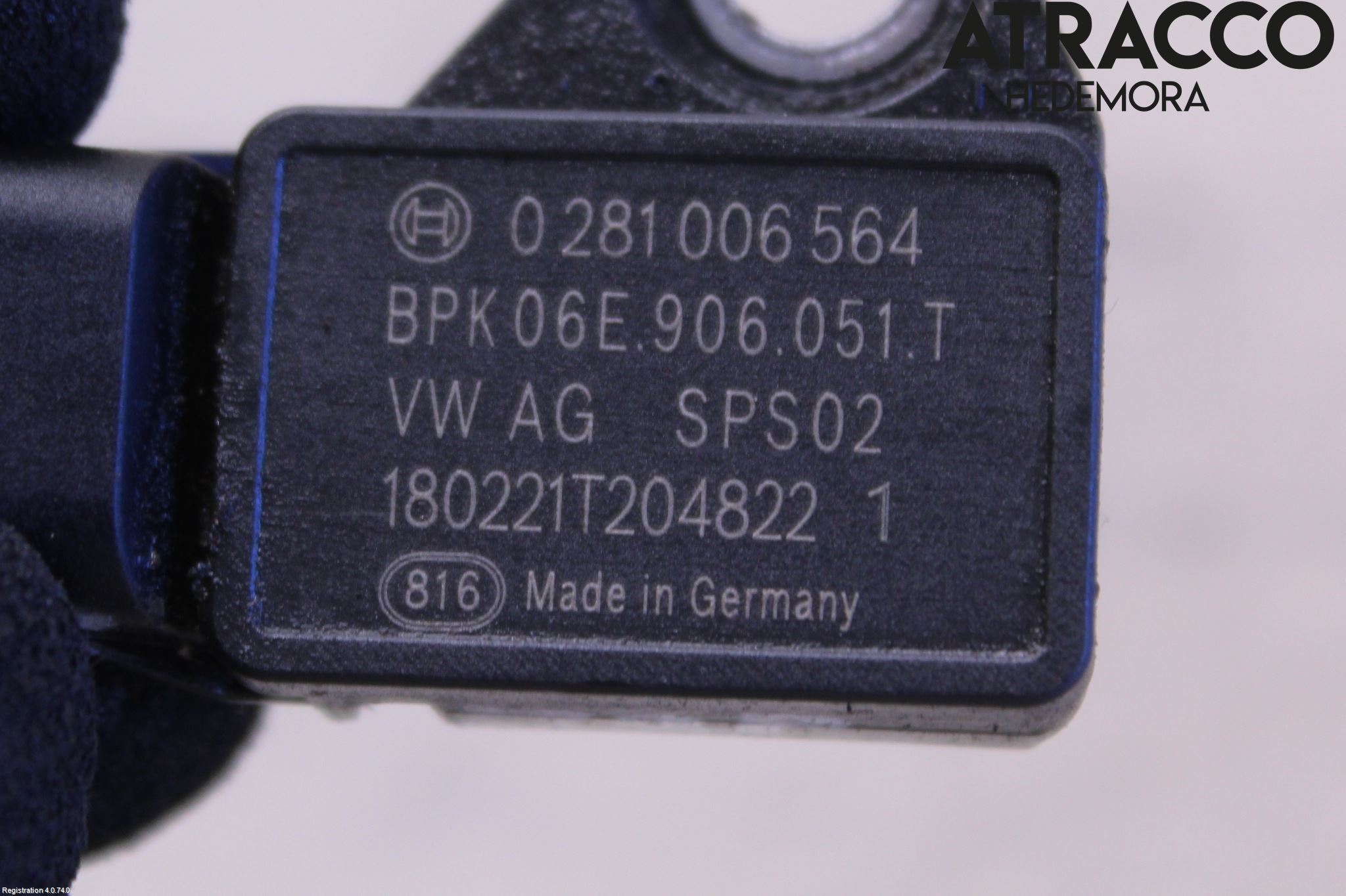 Volkswagen VW AMAROK 2H 10-22 Inns Map - Trykkføler