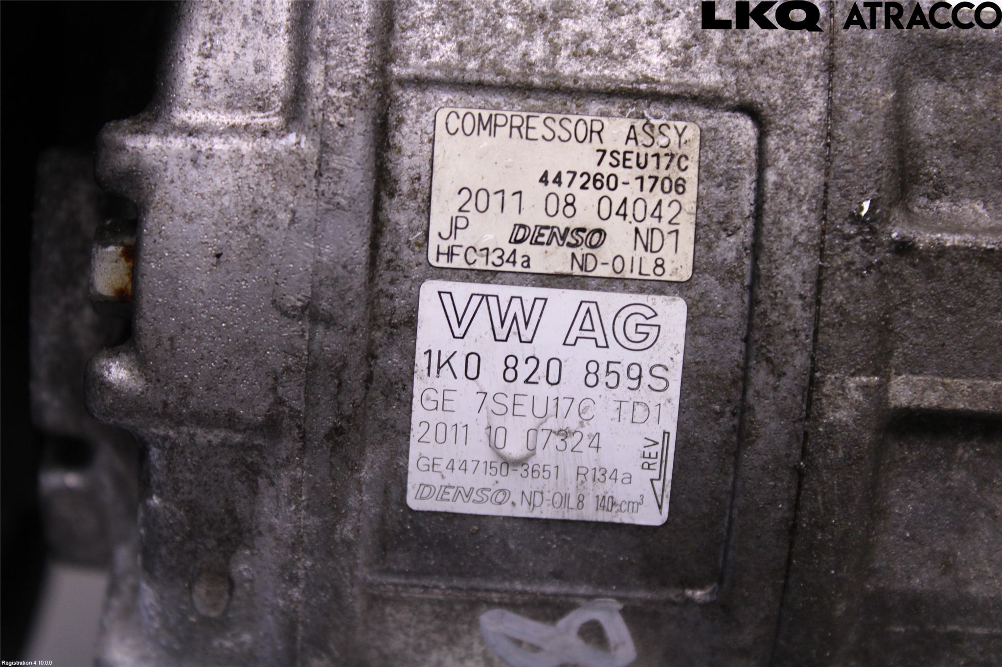 Volkswagen VW SHARAN 11- Varme Ac Kompressor