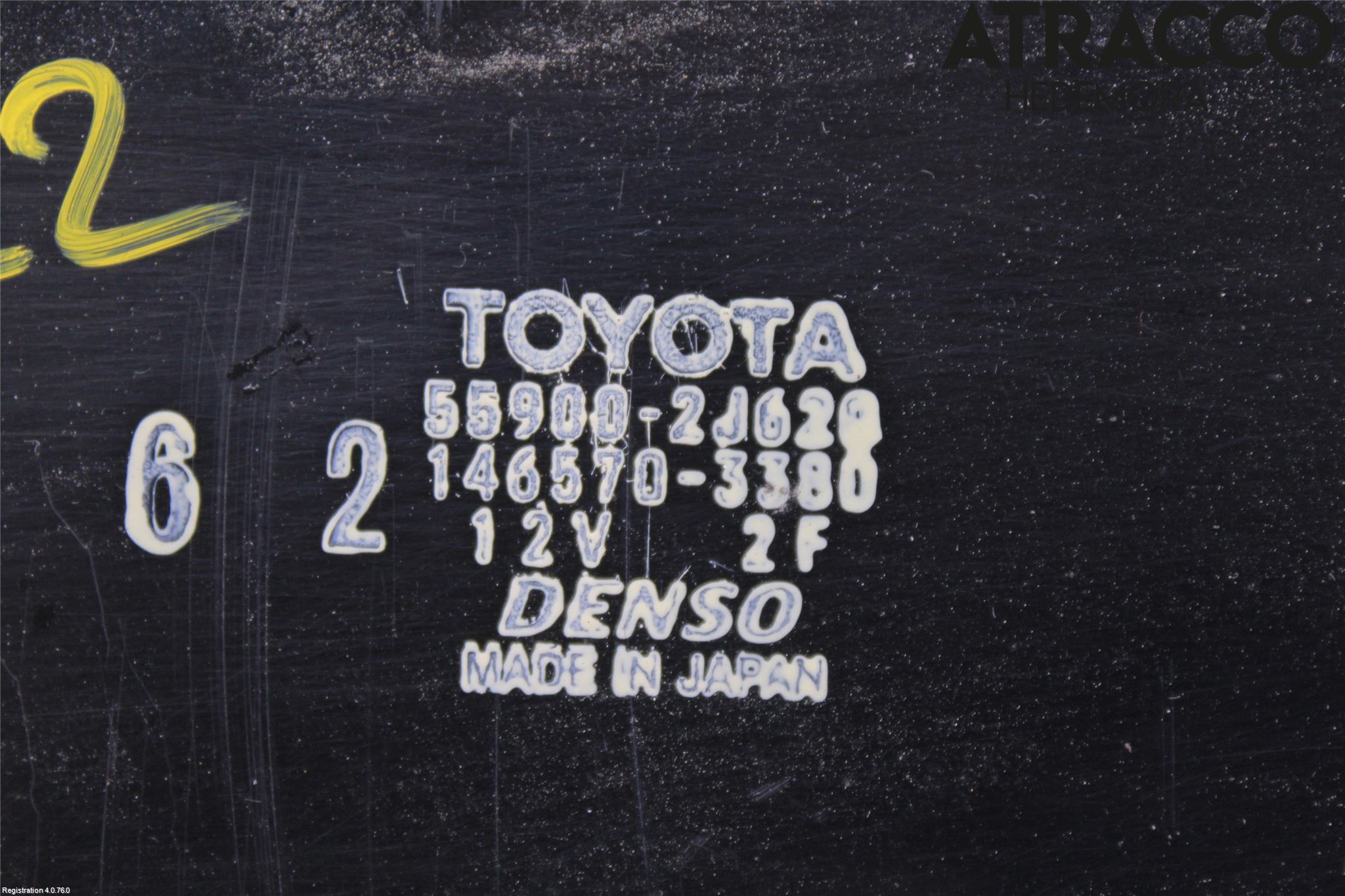Toyota PREVIA 00- Varme Ac Betjening-Display