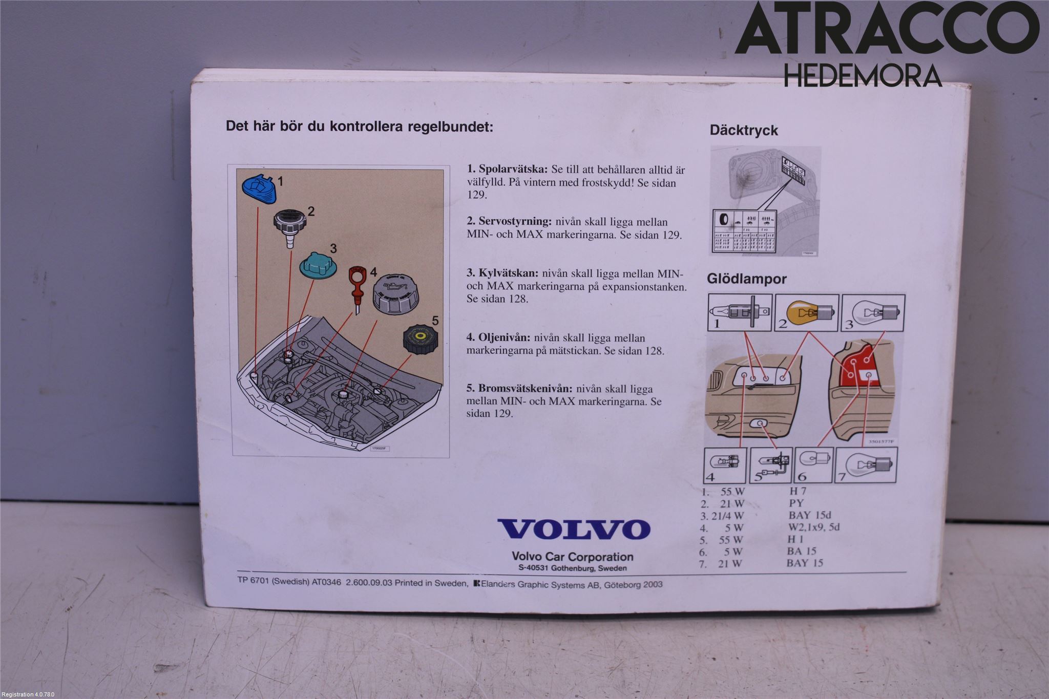 Volvo S80 04-06 Instruksjonsbok